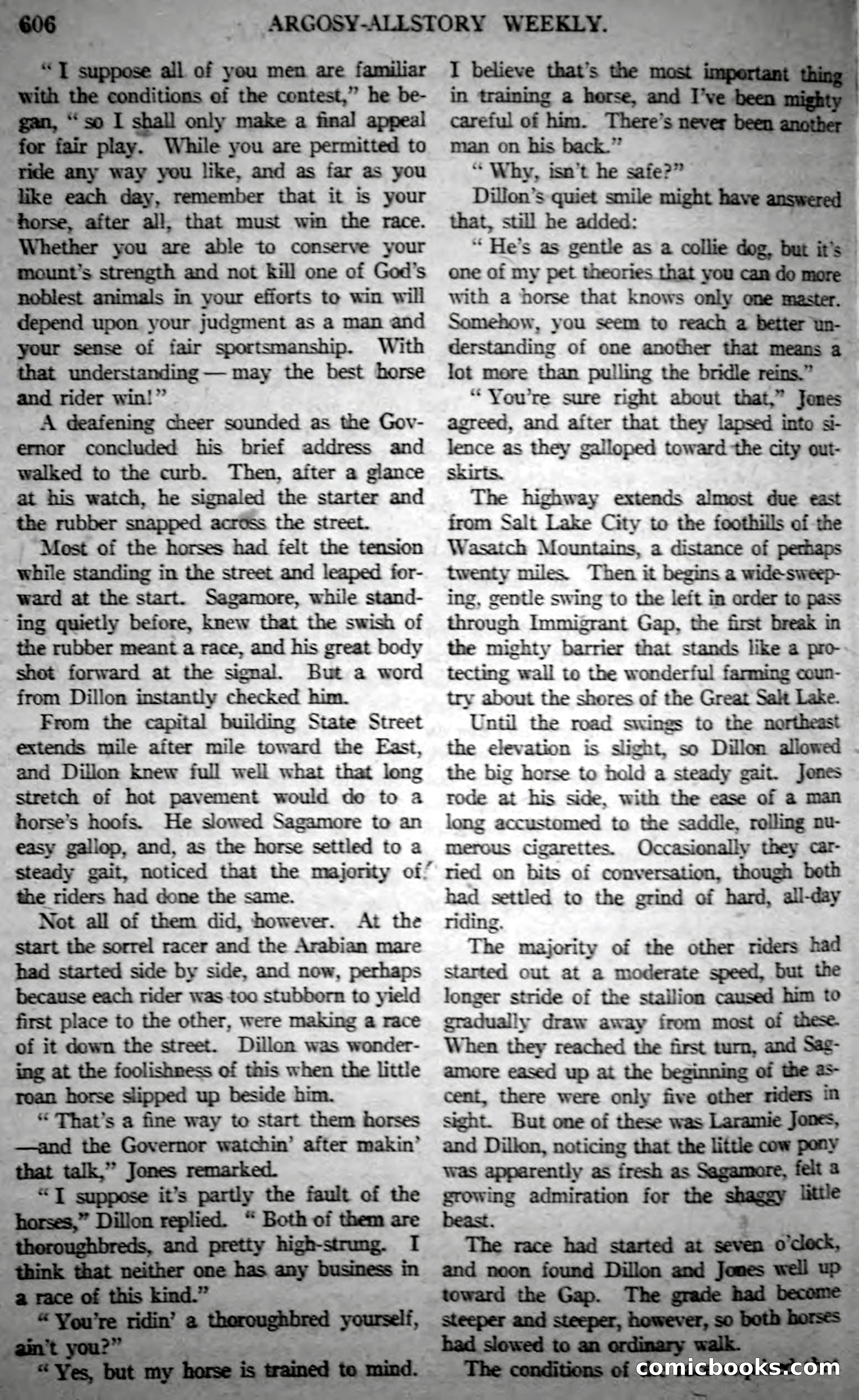Argosy All-Story Weekly, Vol. 146 No. 4 — page 136 of 176