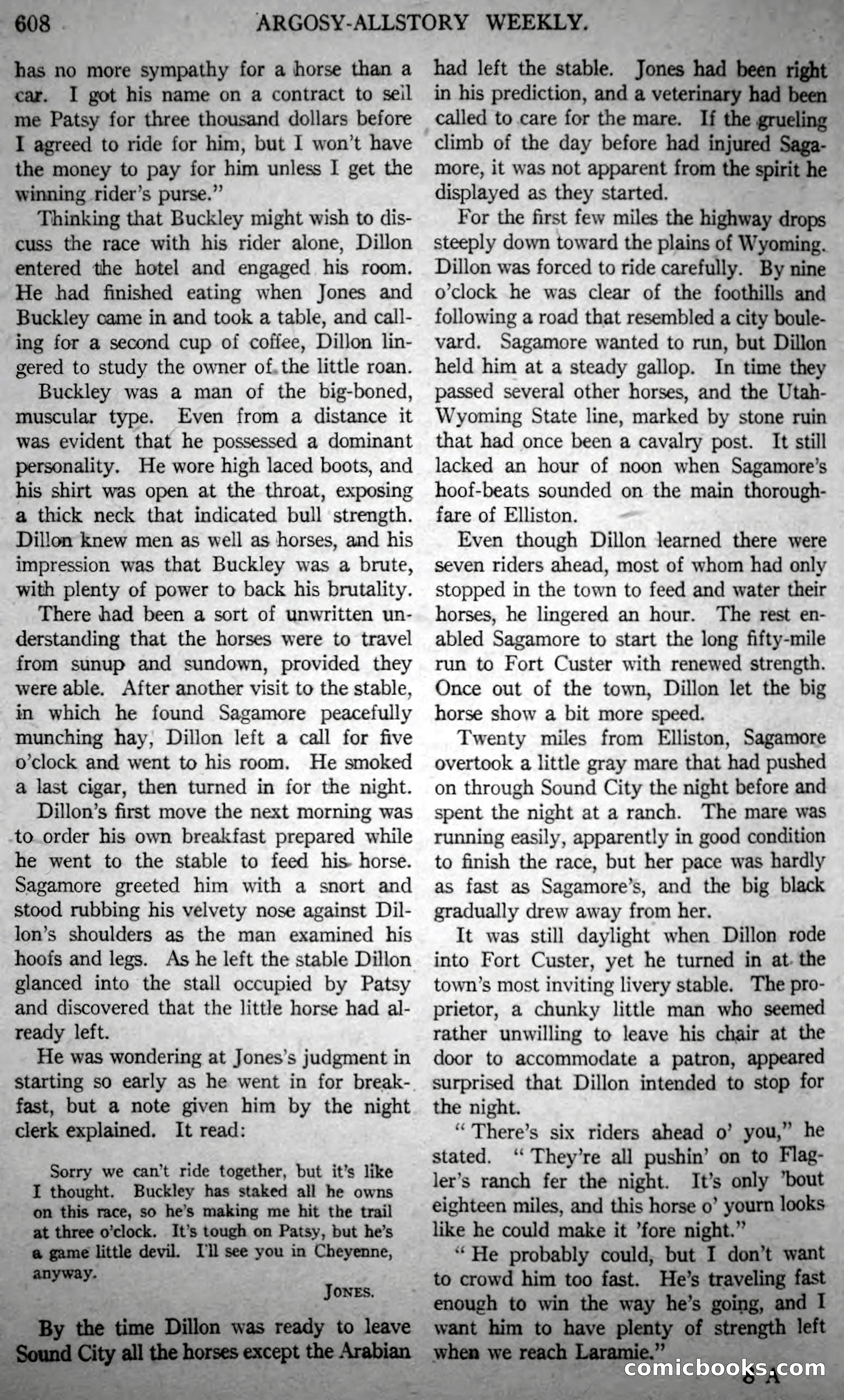 Argosy All-Story Weekly, Vol. 146 No. 4 — page 138 of 176
