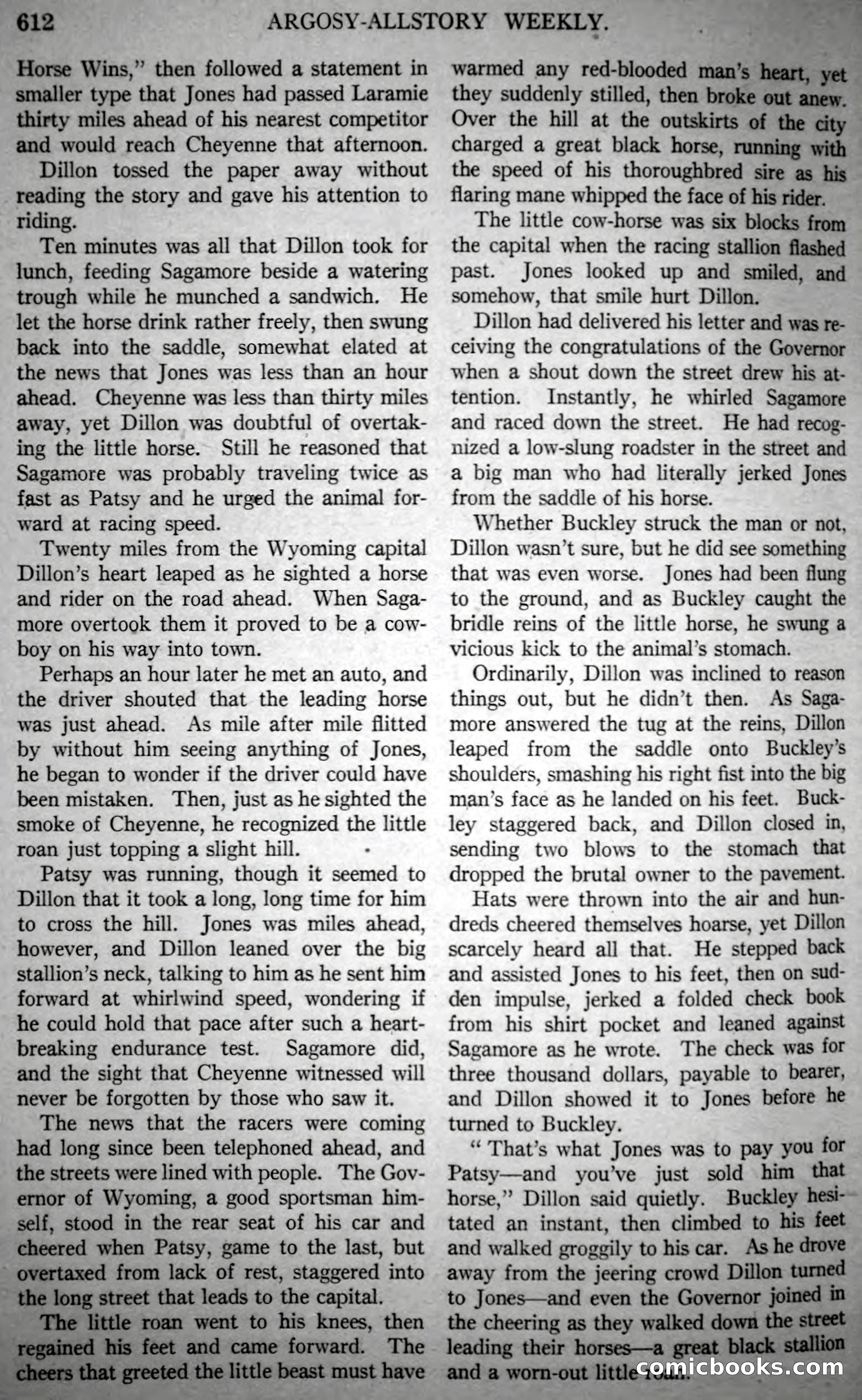 Argosy All-Story Weekly, Vol. 146 No. 4 — page 142 of 176