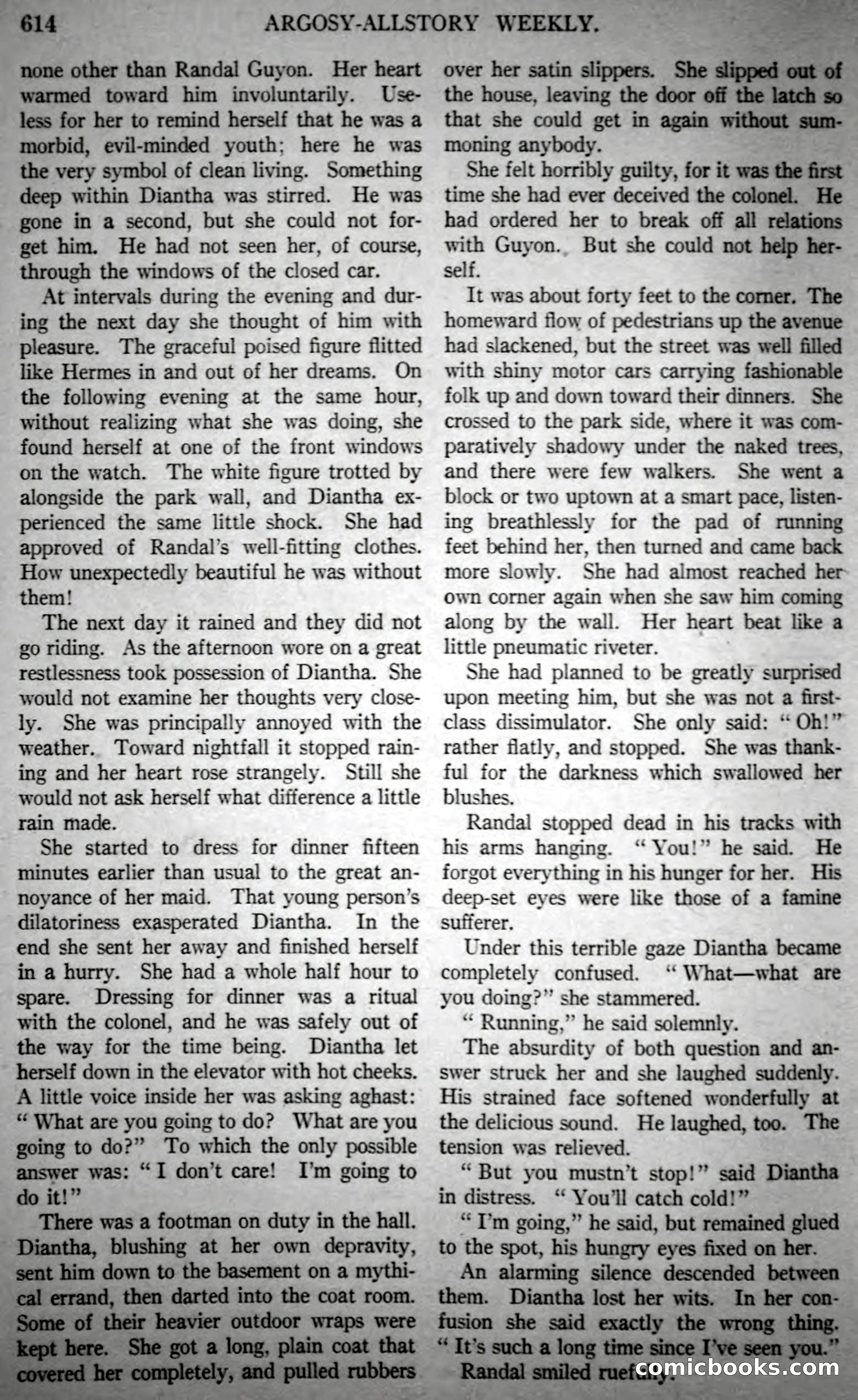 Argosy All-Story Weekly, Vol. 146 No. 4 — page 144 of 176