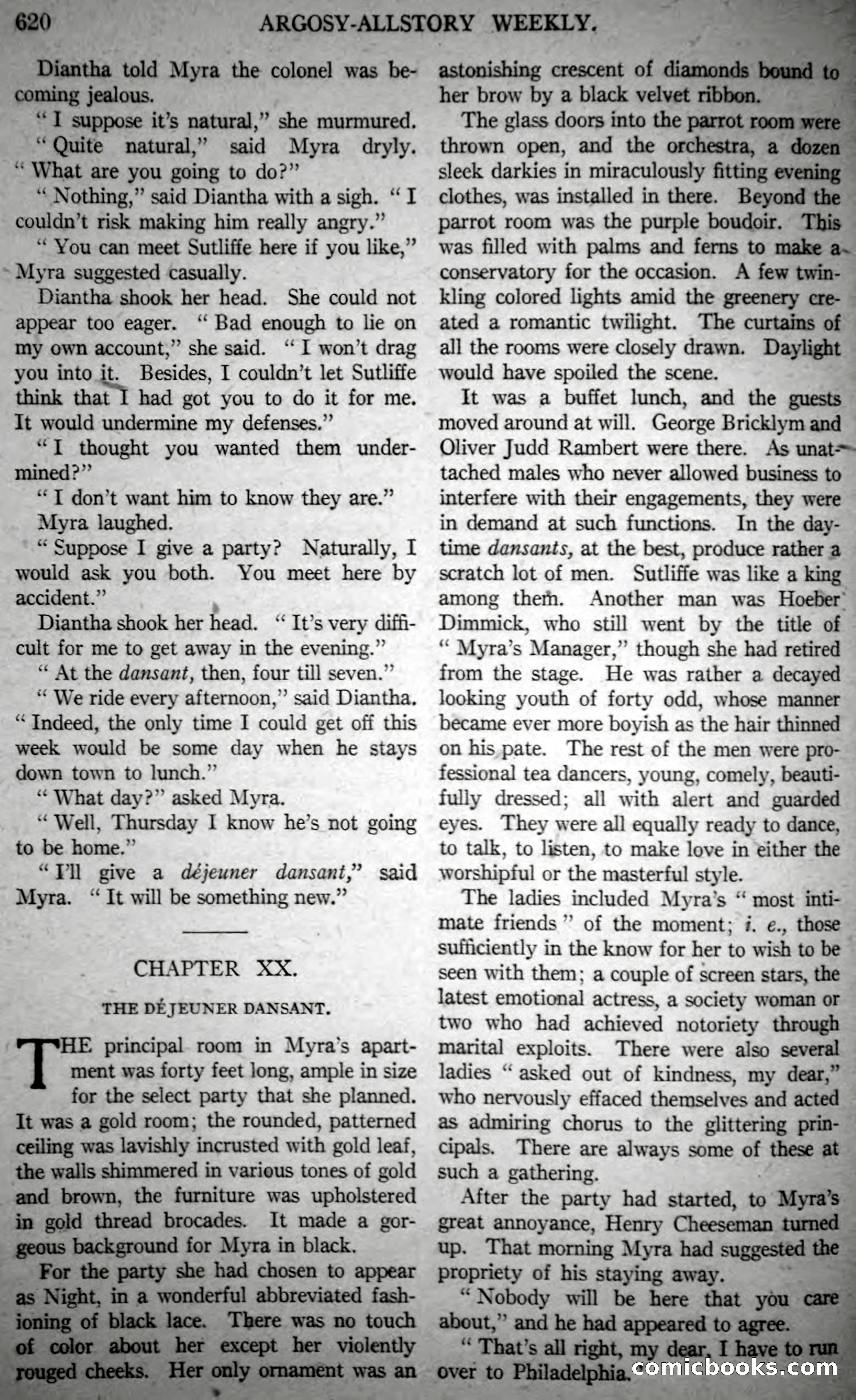Argosy All-Story Weekly, Vol. 146 No. 4 — page 150 of 176