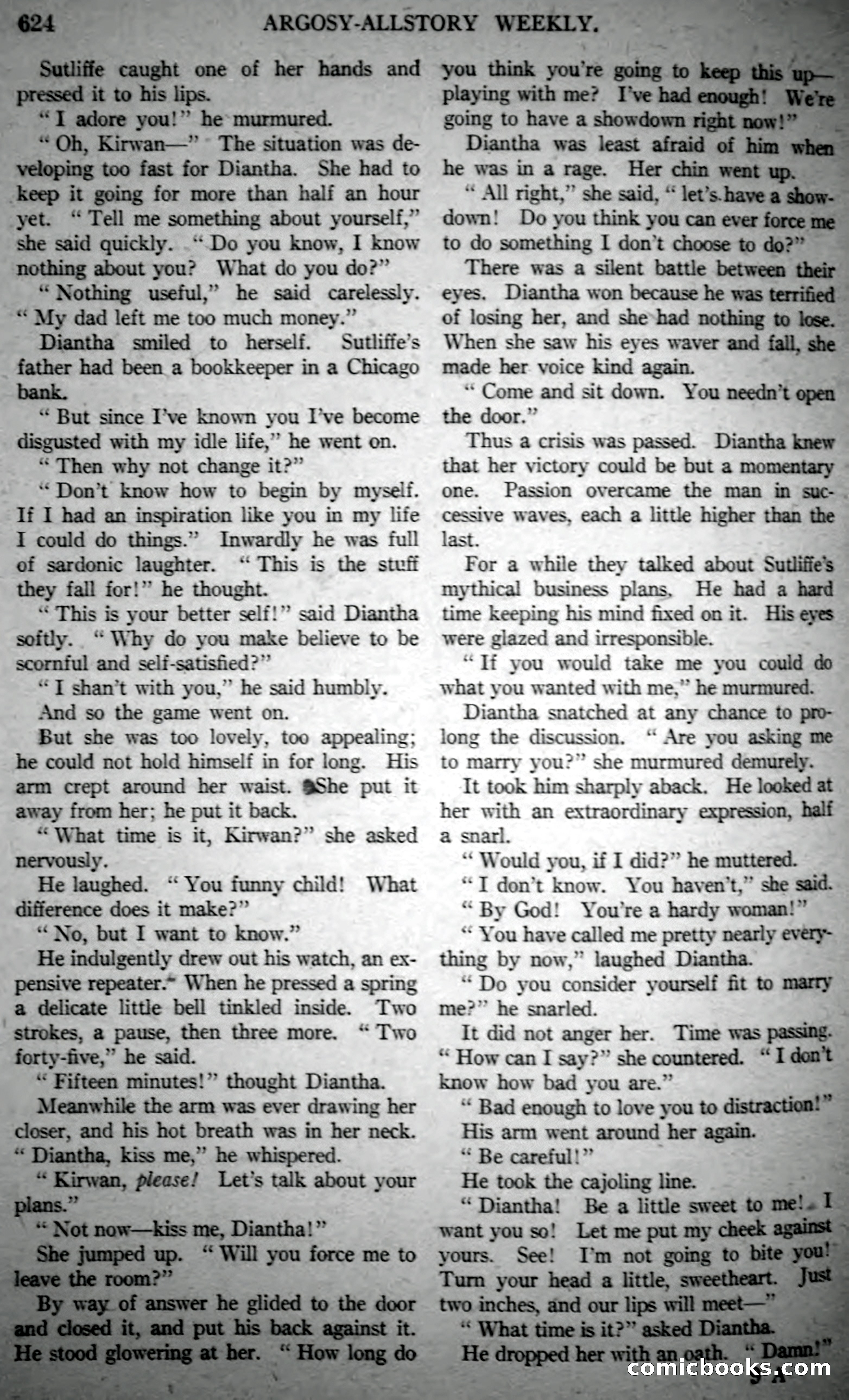 Argosy All-Story Weekly, Vol. 146 No. 4 — page 154 of 176