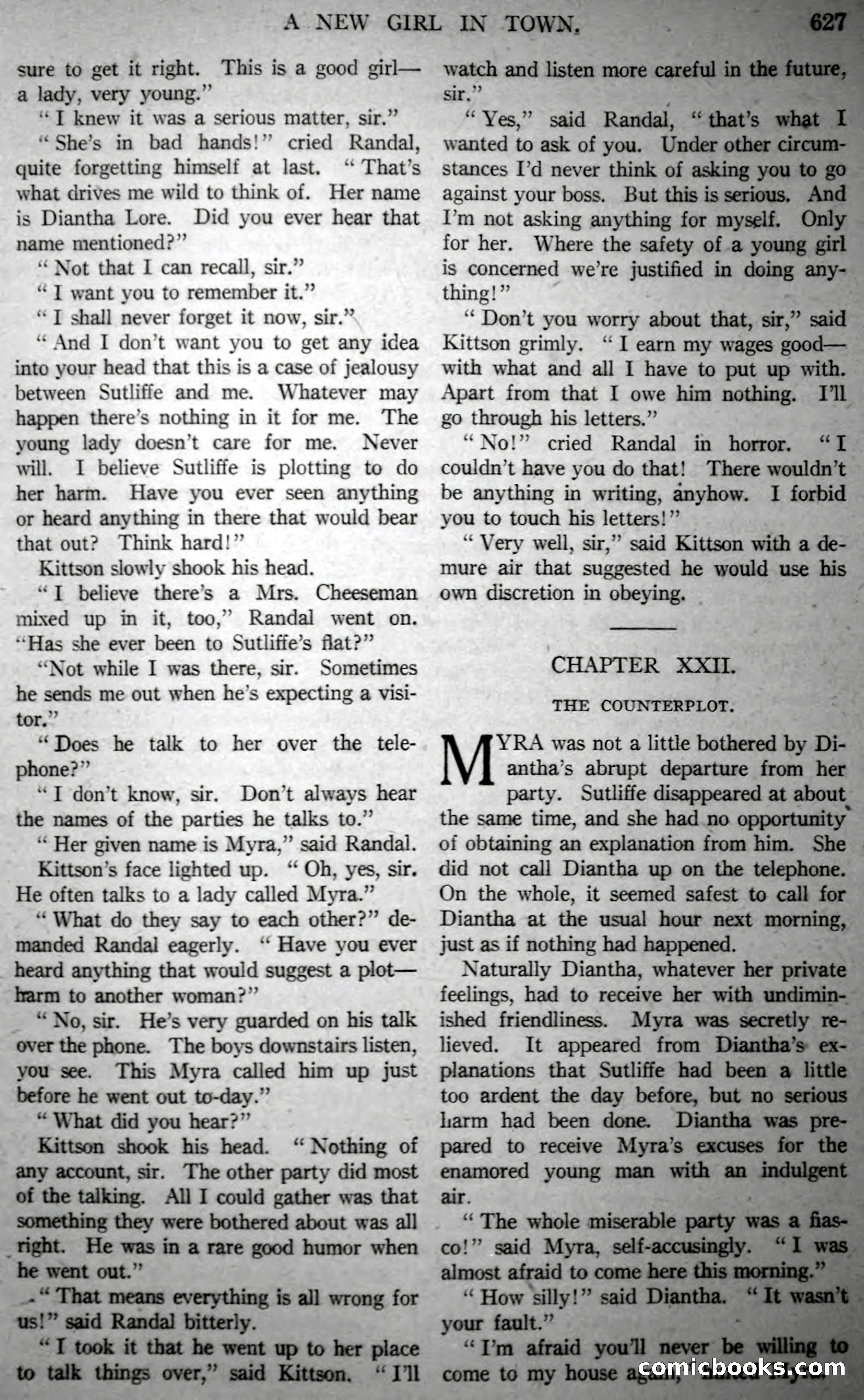 Argosy All-Story Weekly, Vol. 146 No. 4 — page 157 of 176