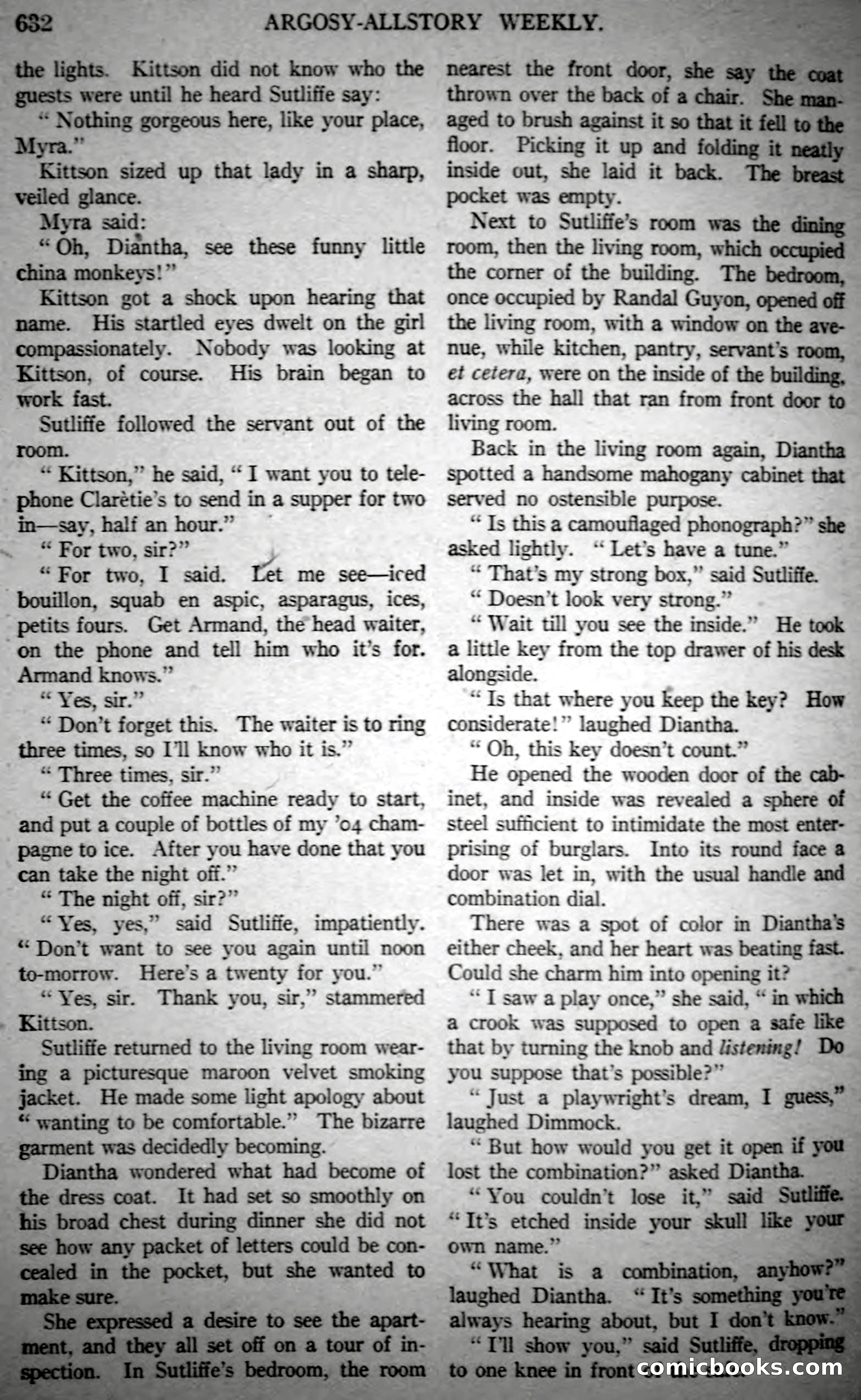 Argosy All-Story Weekly, Vol. 146 No. 4 — page 162 of 176