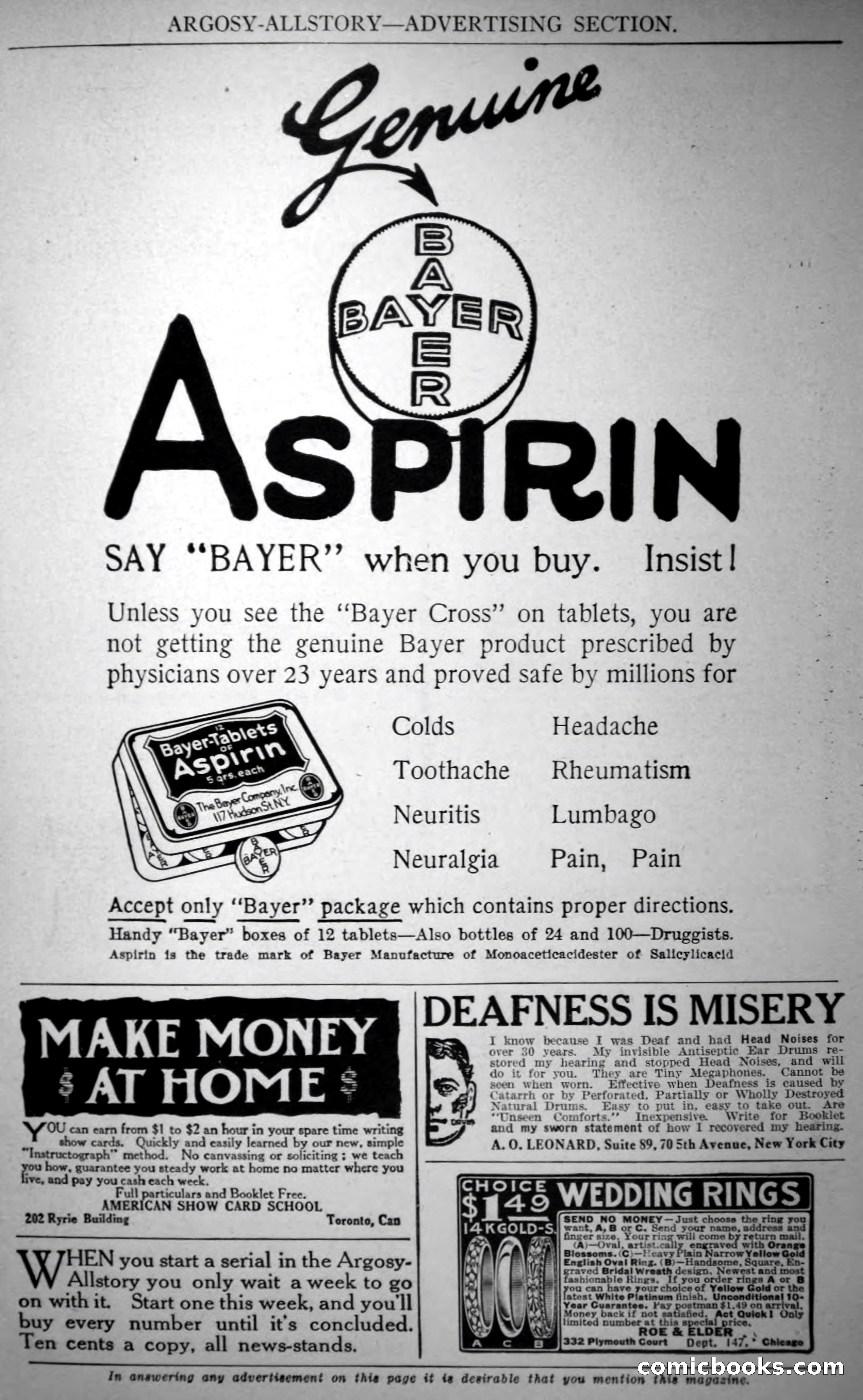 Argosy All-Story Weekly, Vol. 146 No. 4 — page 173 of 176
