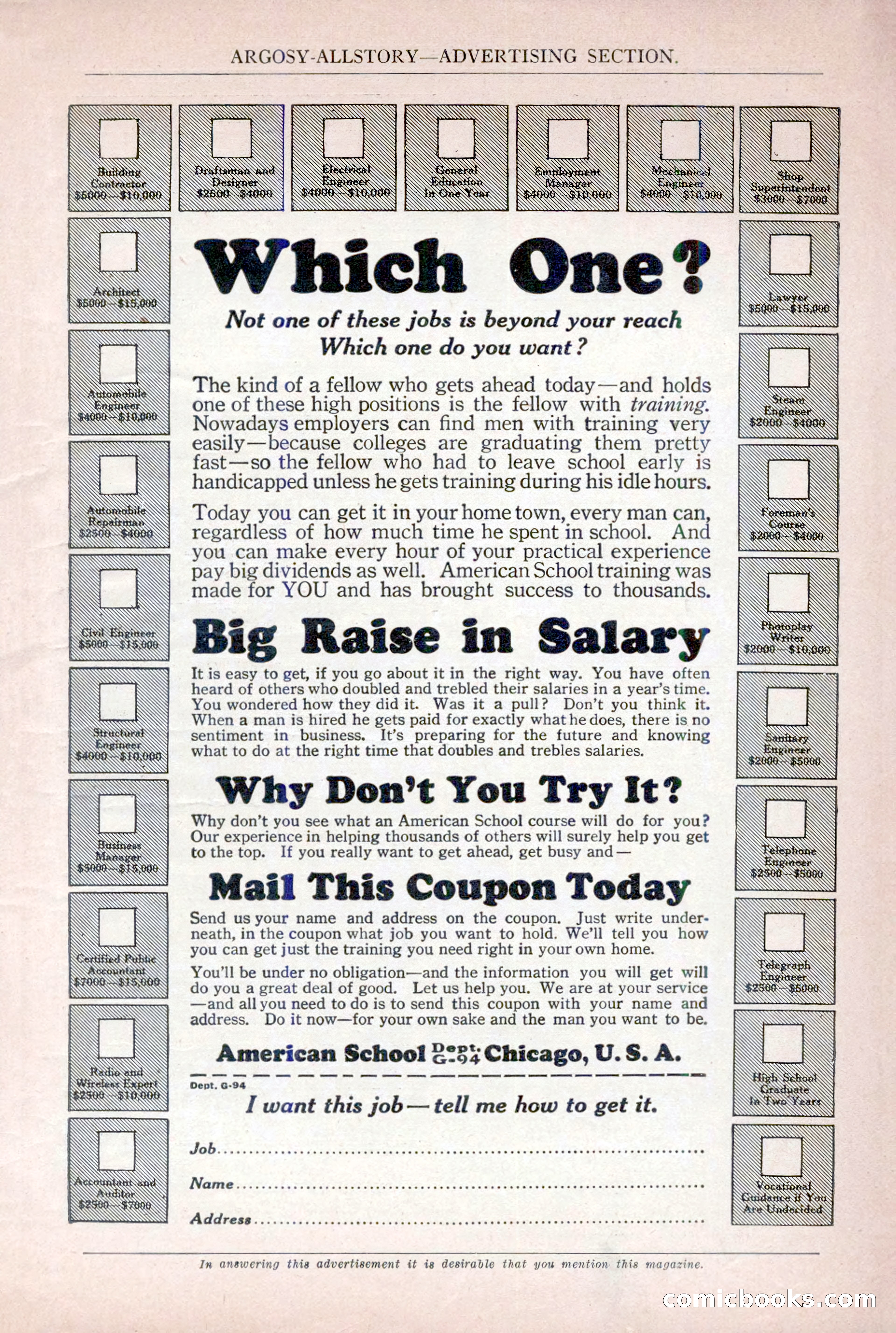 Argosy All-Story Weekly, December 2, 1922 — page 7 of 176