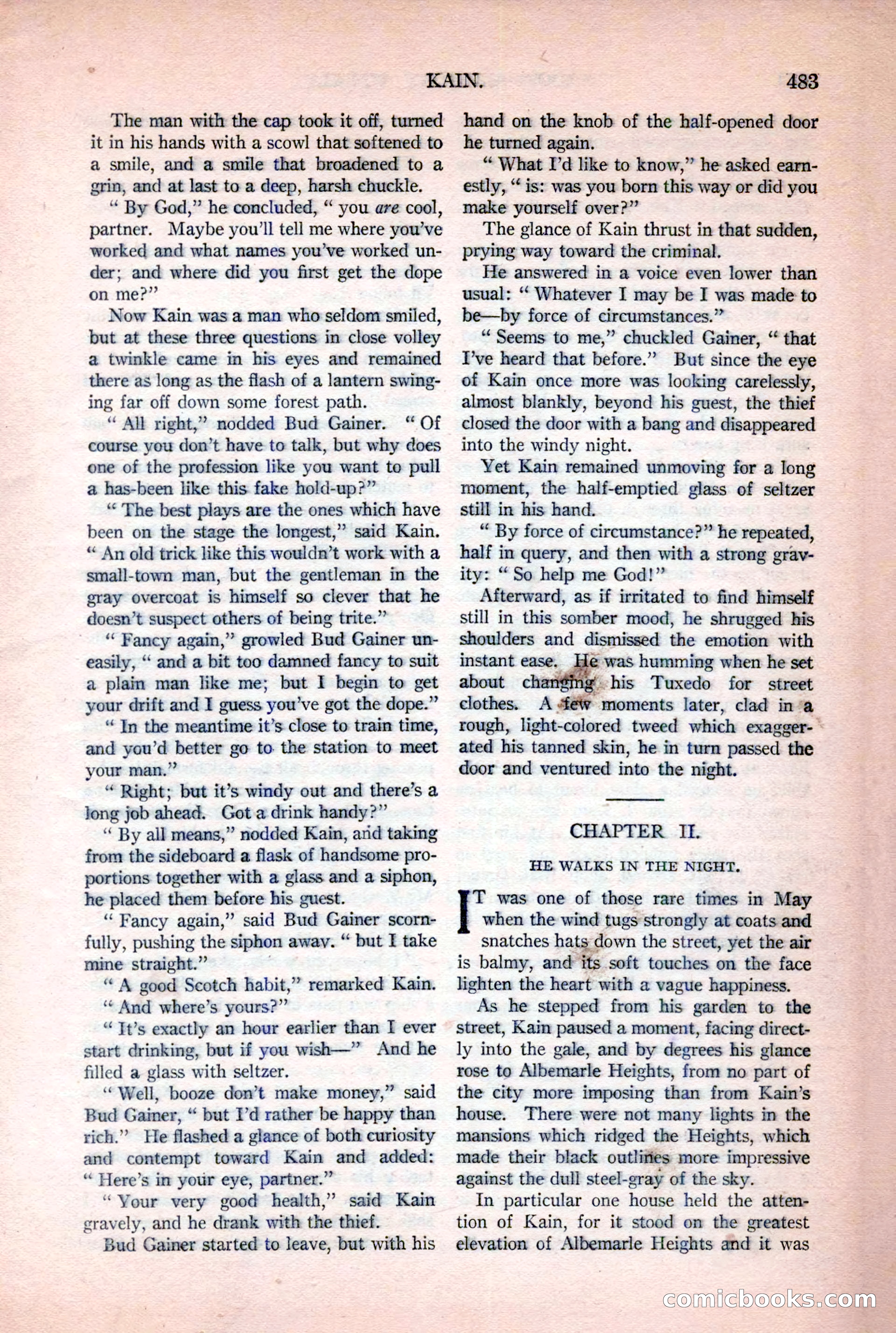 Argosy All-Story Weekly, December 2, 1922 — page 13 of 176