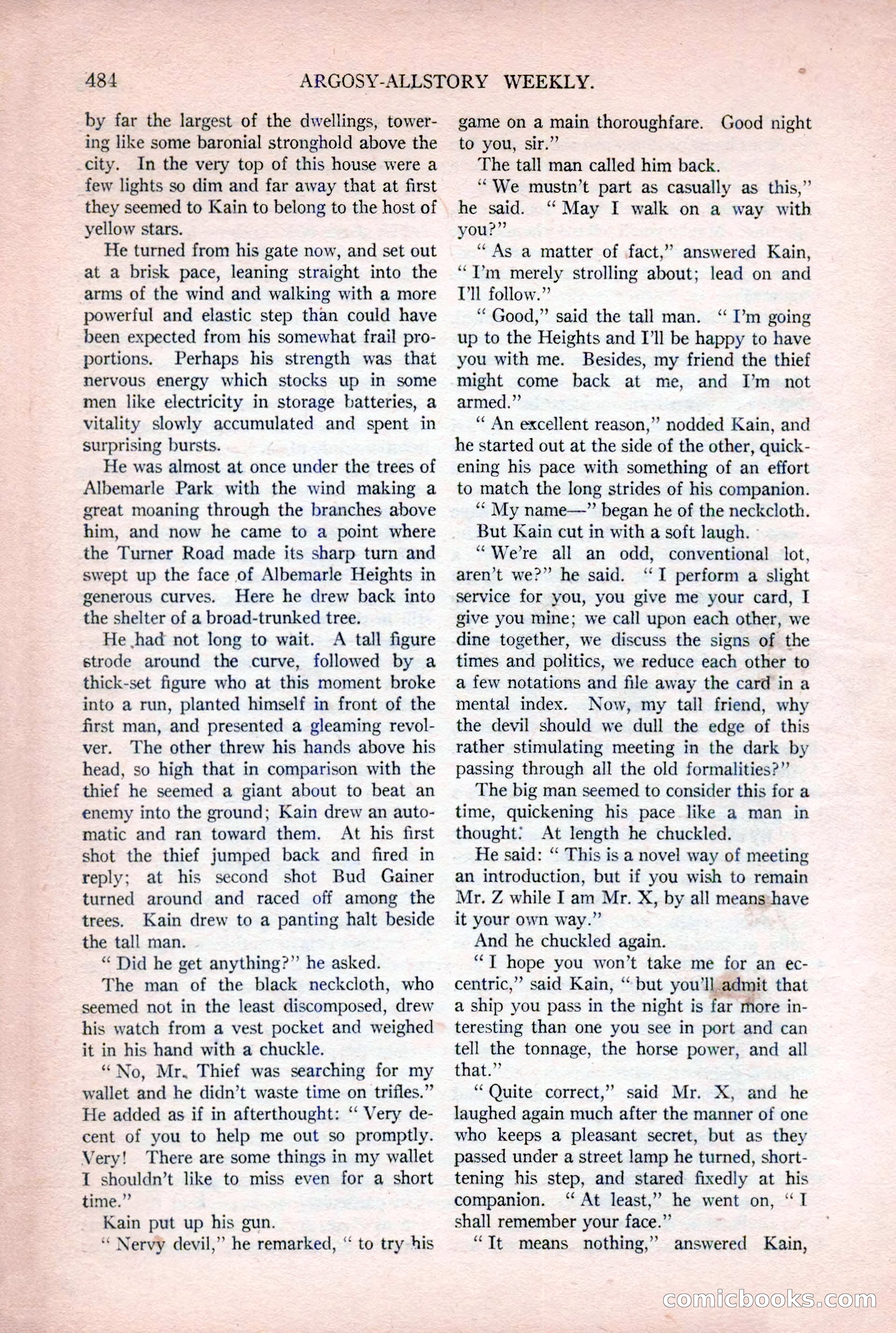 Argosy All-Story Weekly, December 2, 1922 — page 14 of 176