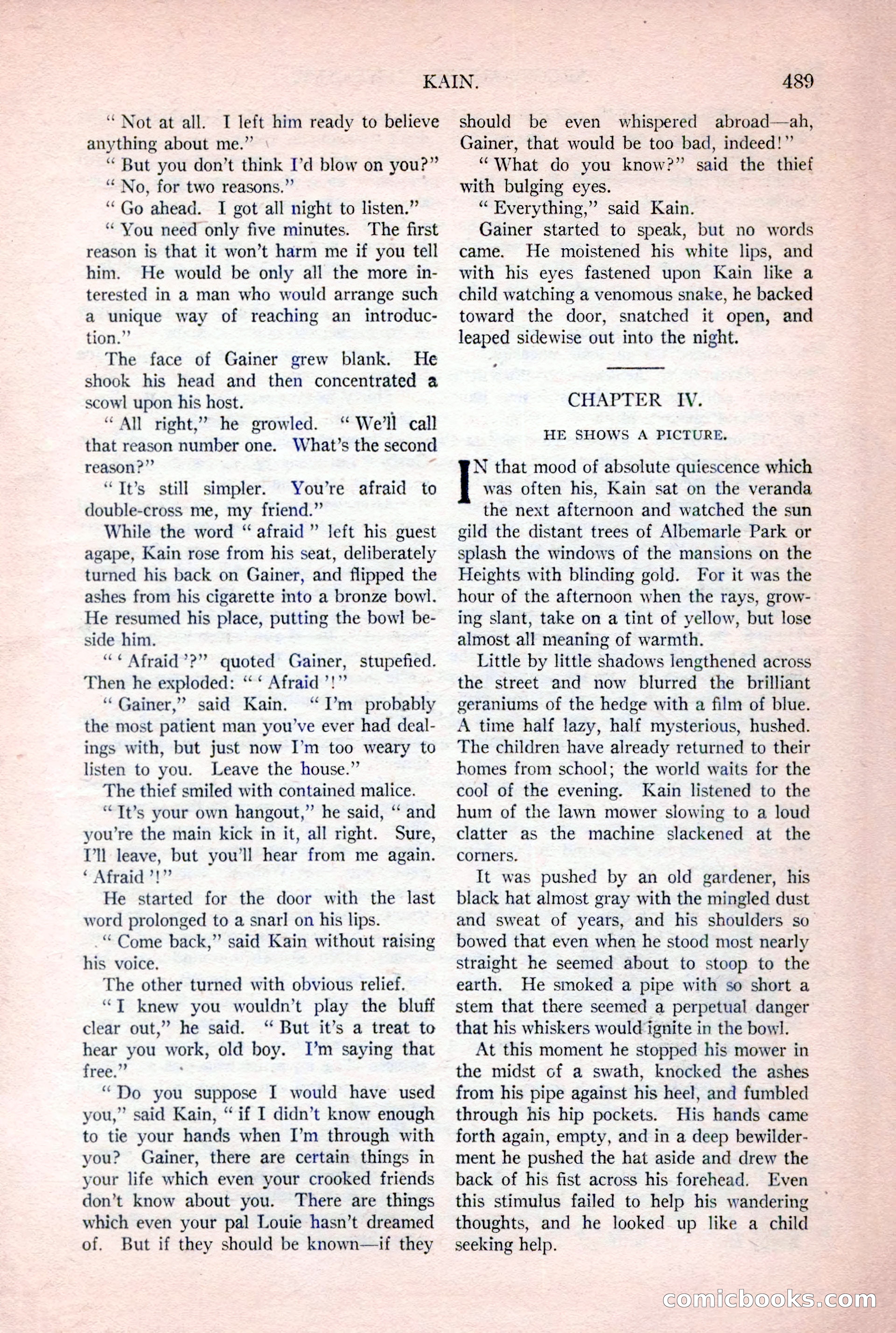 Argosy All-Story Weekly, December 2, 1922 — page 19 of 176