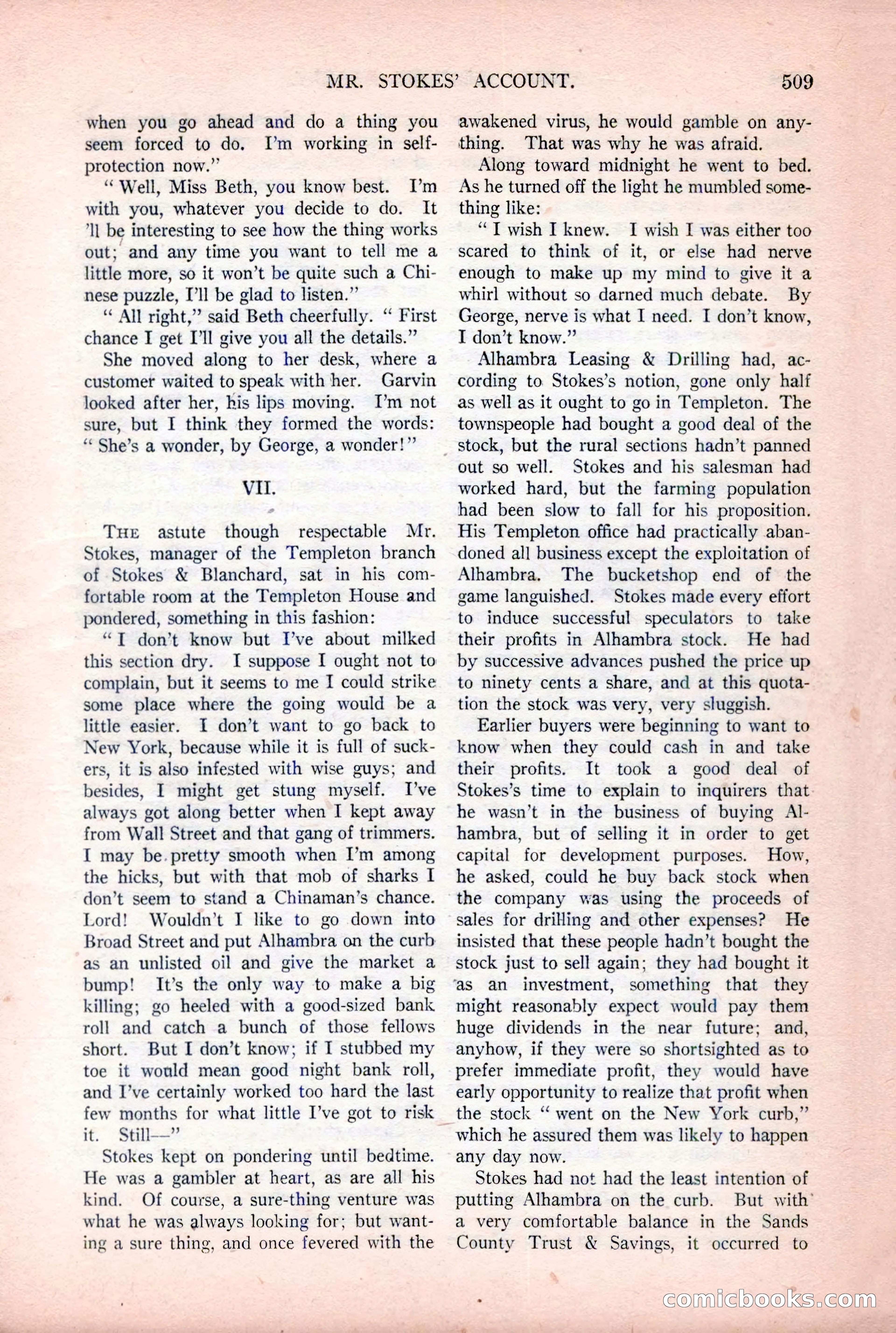 Argosy All-Story Weekly, December 2, 1922 — page 39 of 176
