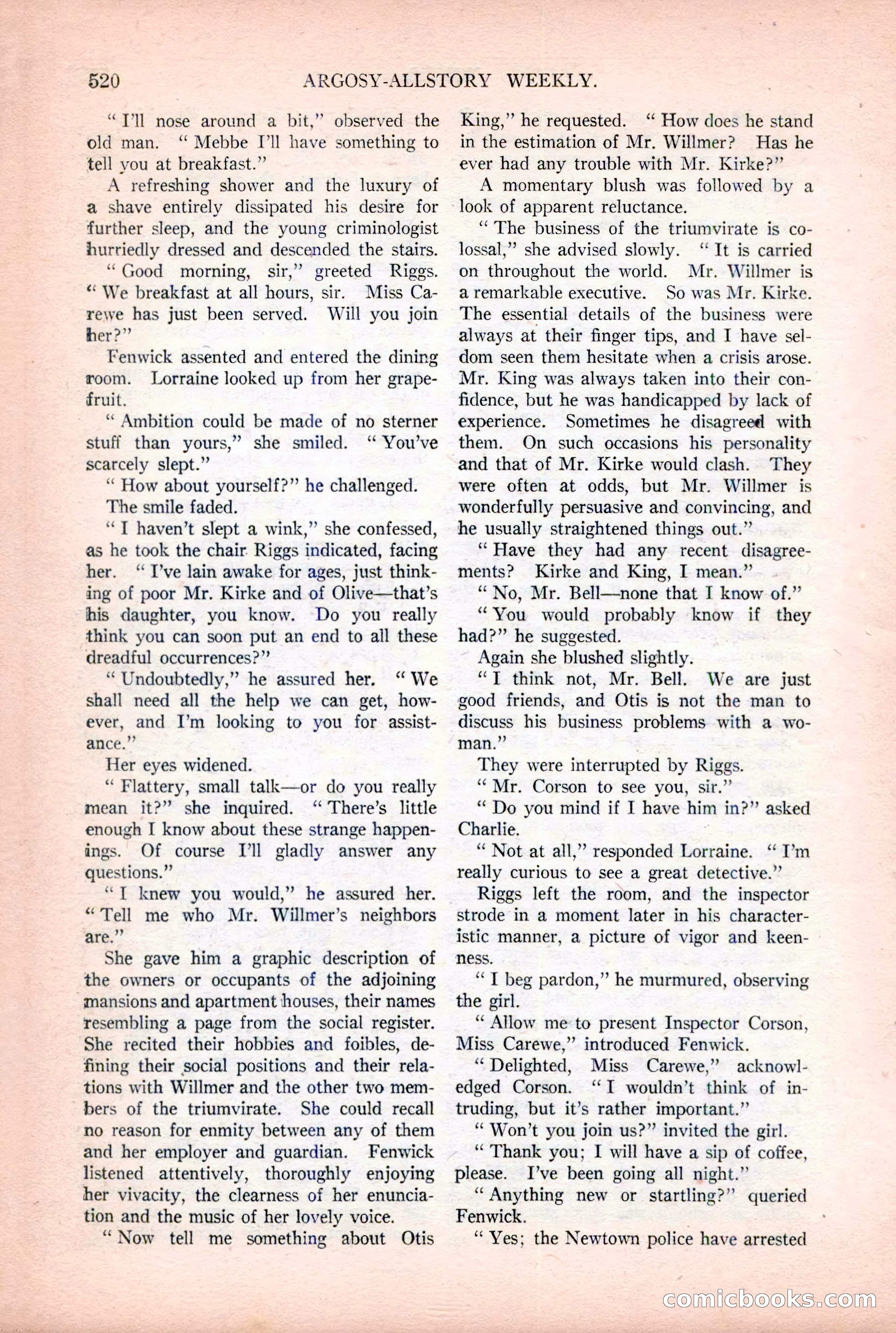 Argosy All-Story Weekly, December 2, 1922 — page 50 of 176