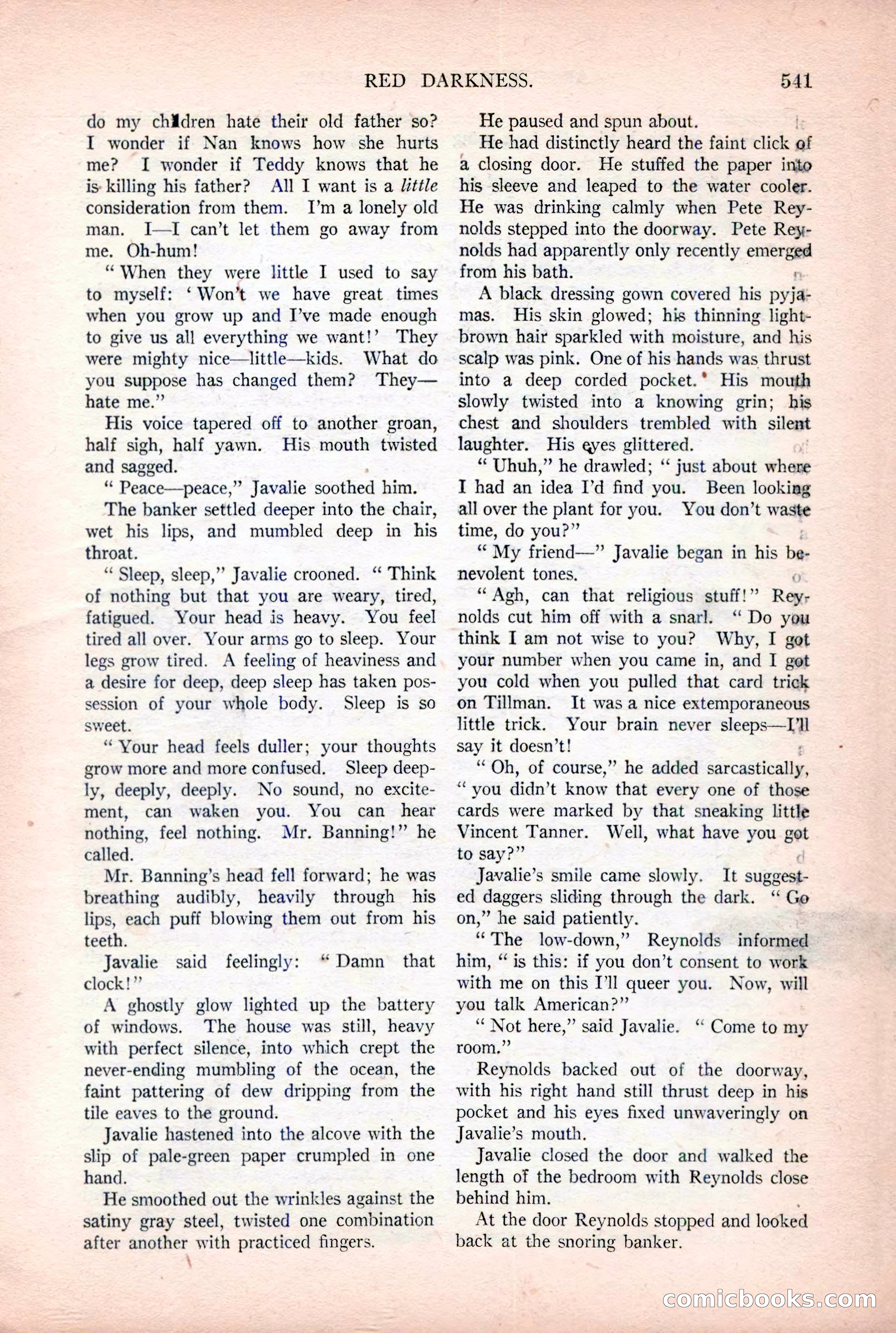 Argosy All-Story Weekly, December 2, 1922 — page 71 of 176