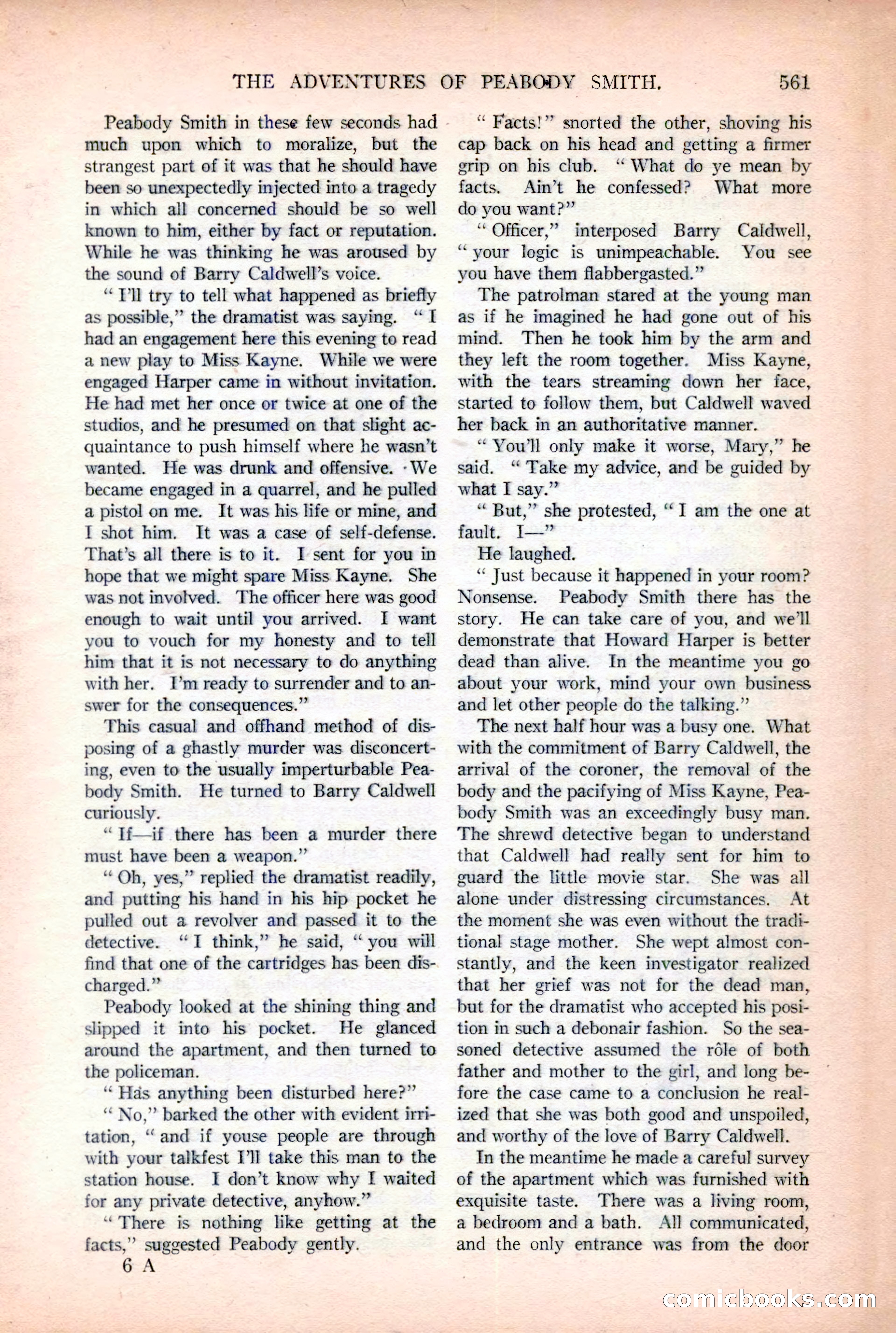 Argosy All-Story Weekly, December 2, 1922 — page 91 of 176