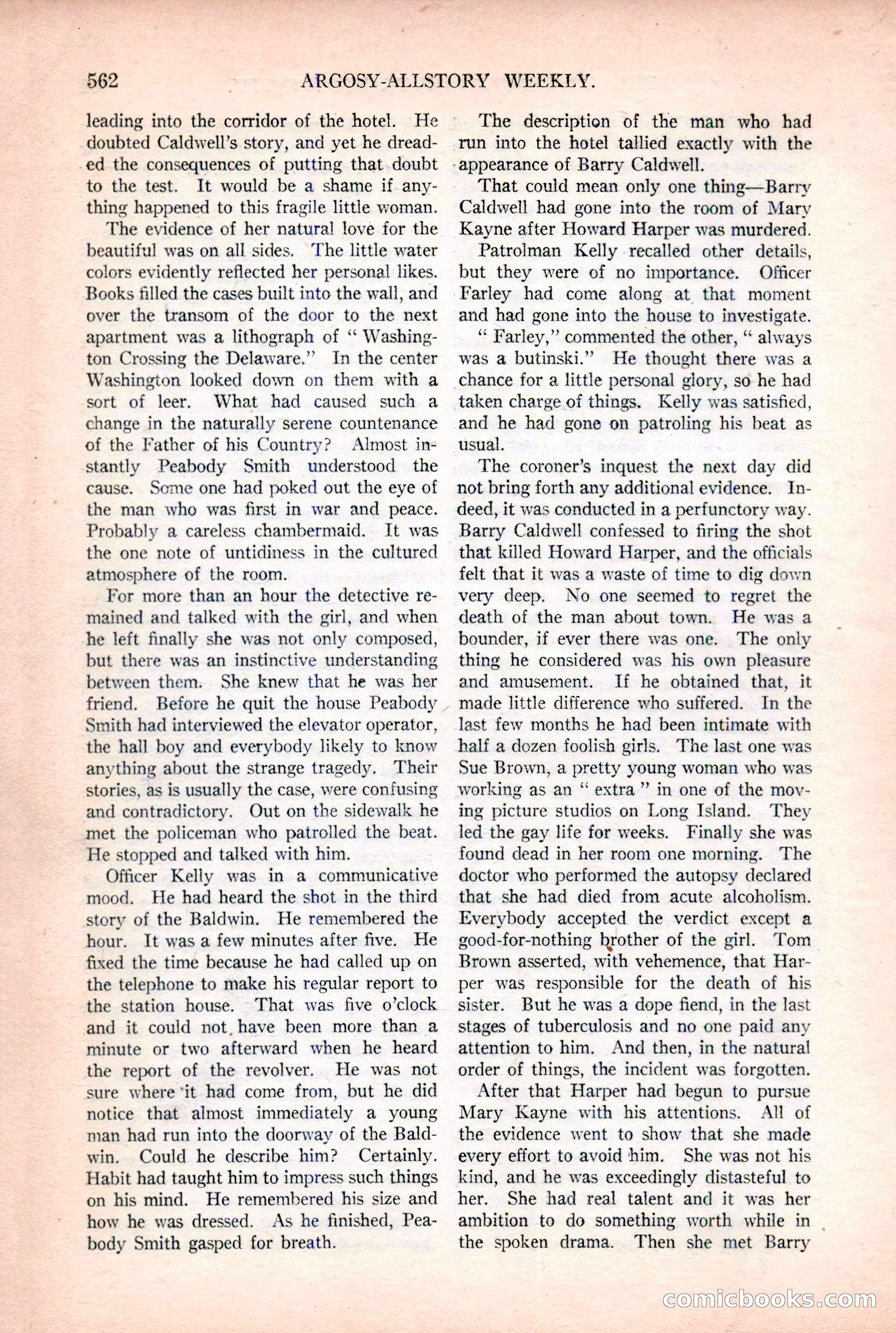 Argosy All-Story Weekly, December 2, 1922 — page 92 of 176