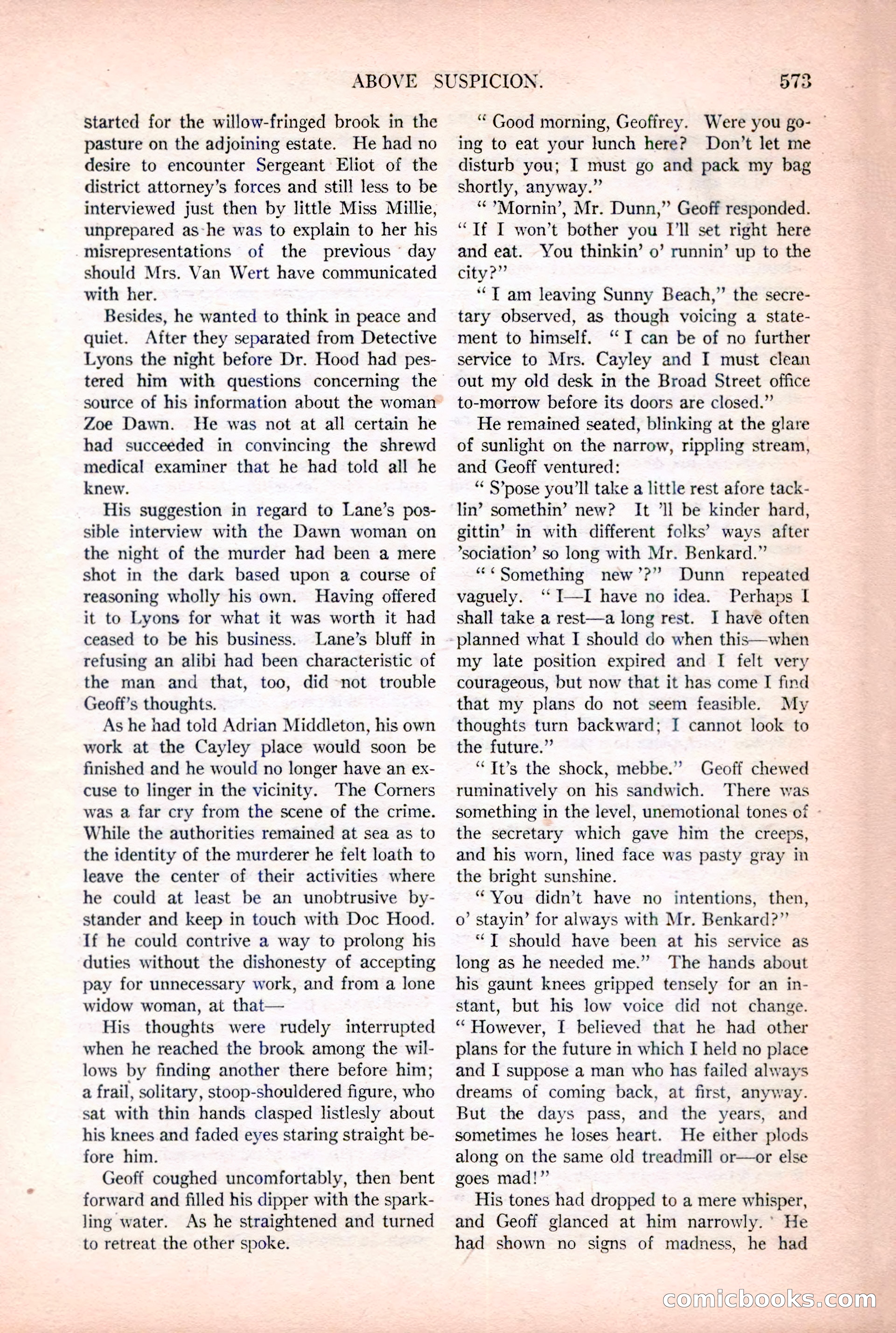 Argosy All-Story Weekly, December 2, 1922 — page 103 of 176