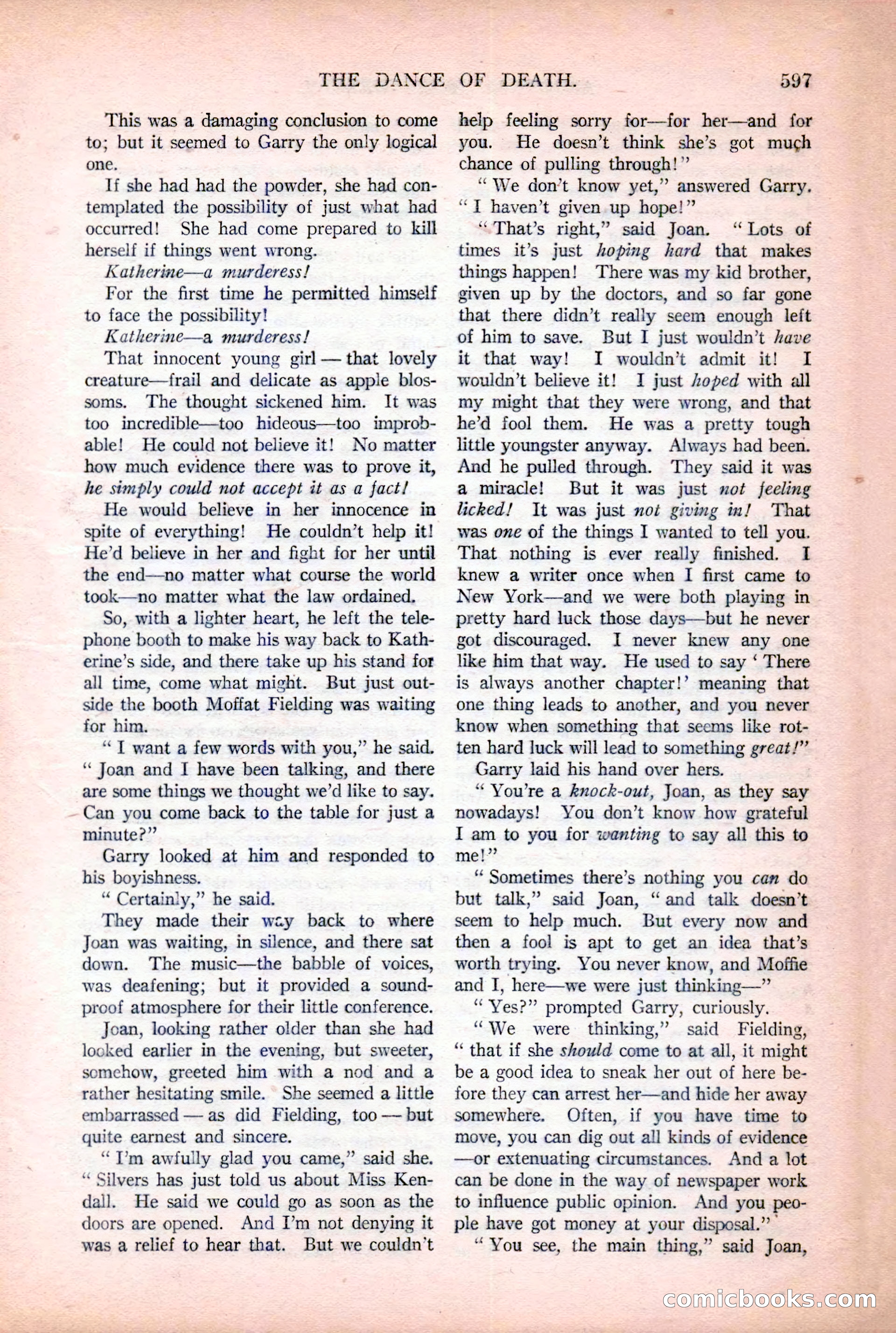 Argosy All-Story Weekly, December 2, 1922 — page 127 of 176