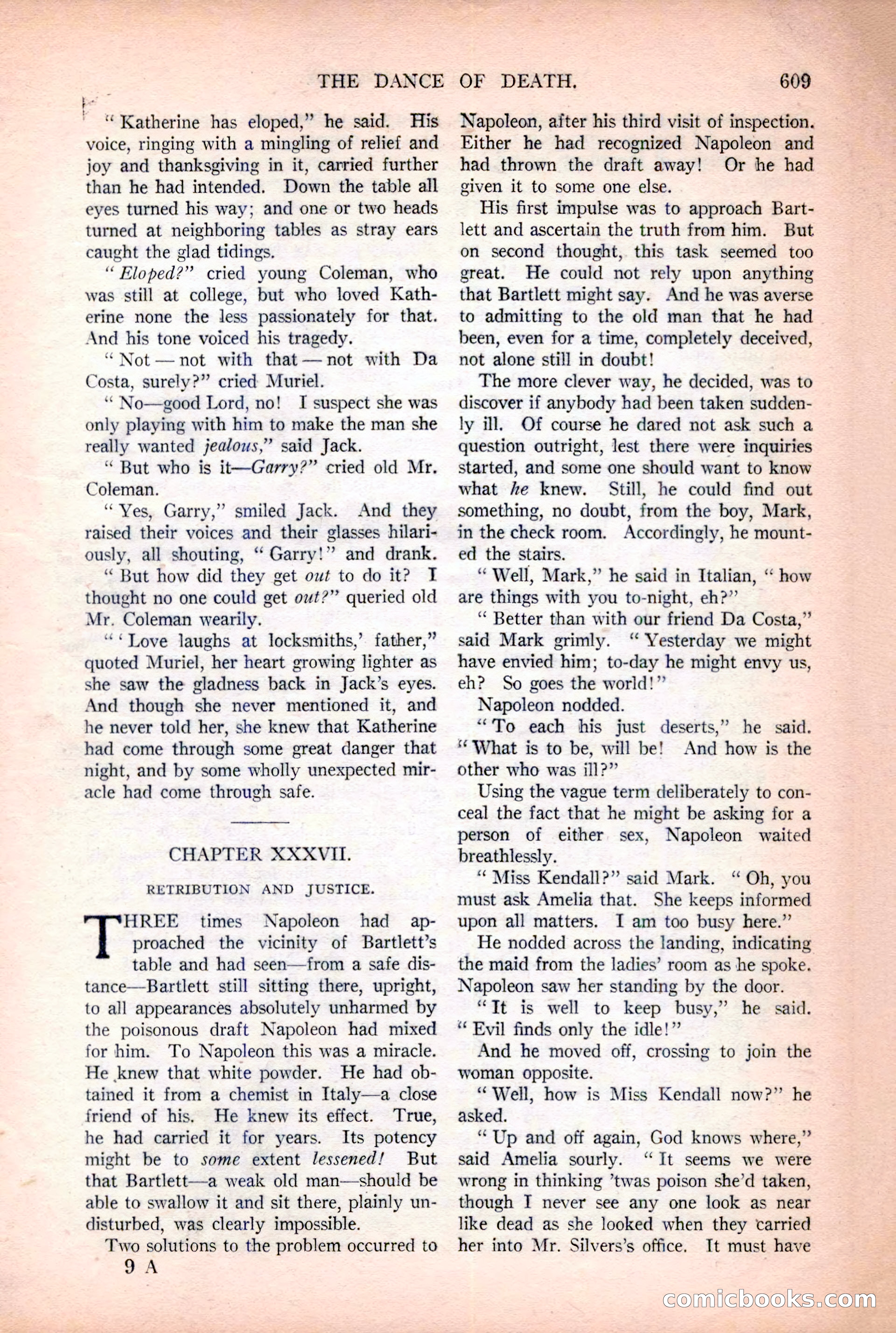 Argosy All-Story Weekly, December 2, 1922 — page 139 of 176