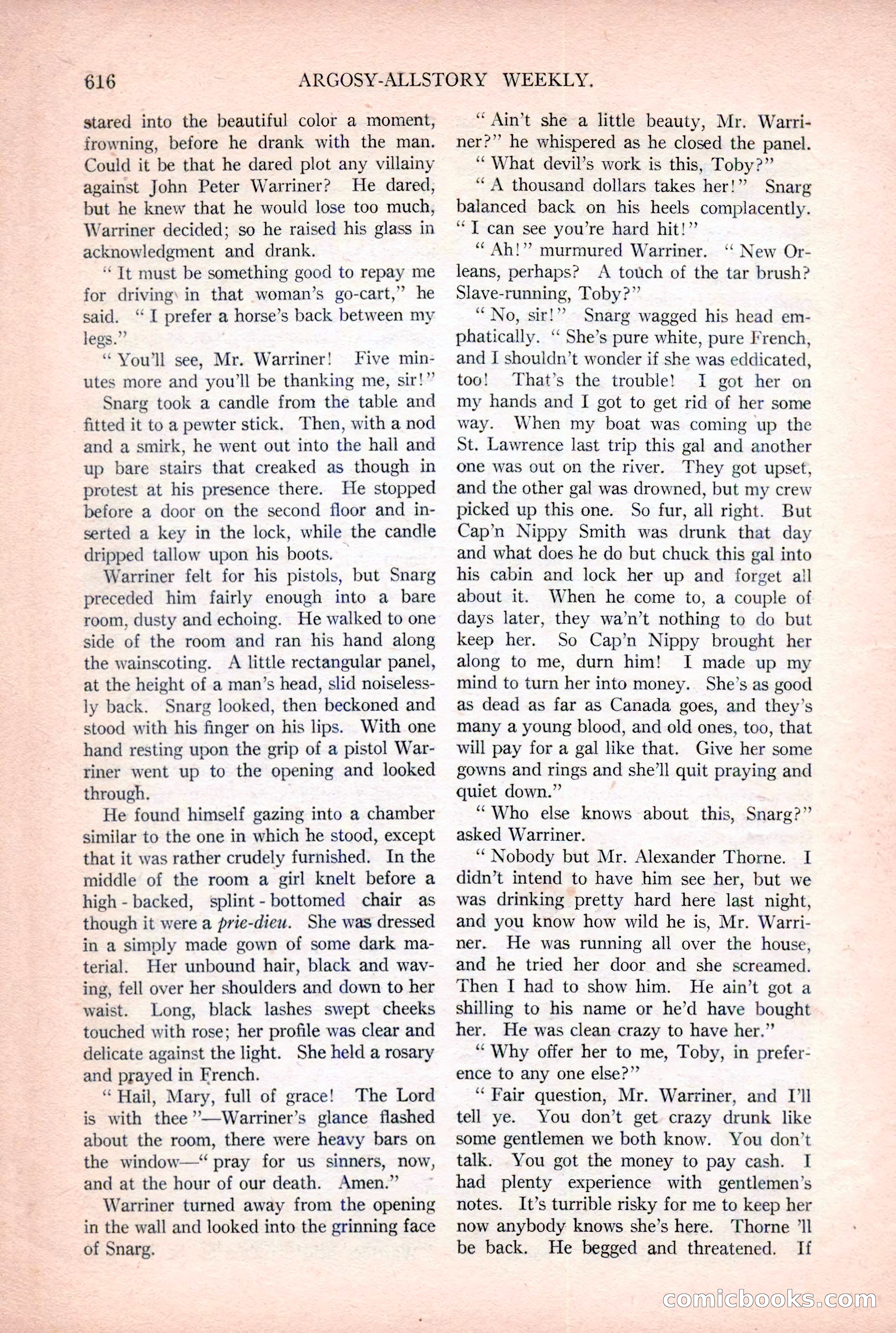 Argosy All-Story Weekly, December 2, 1922 — page 146 of 176