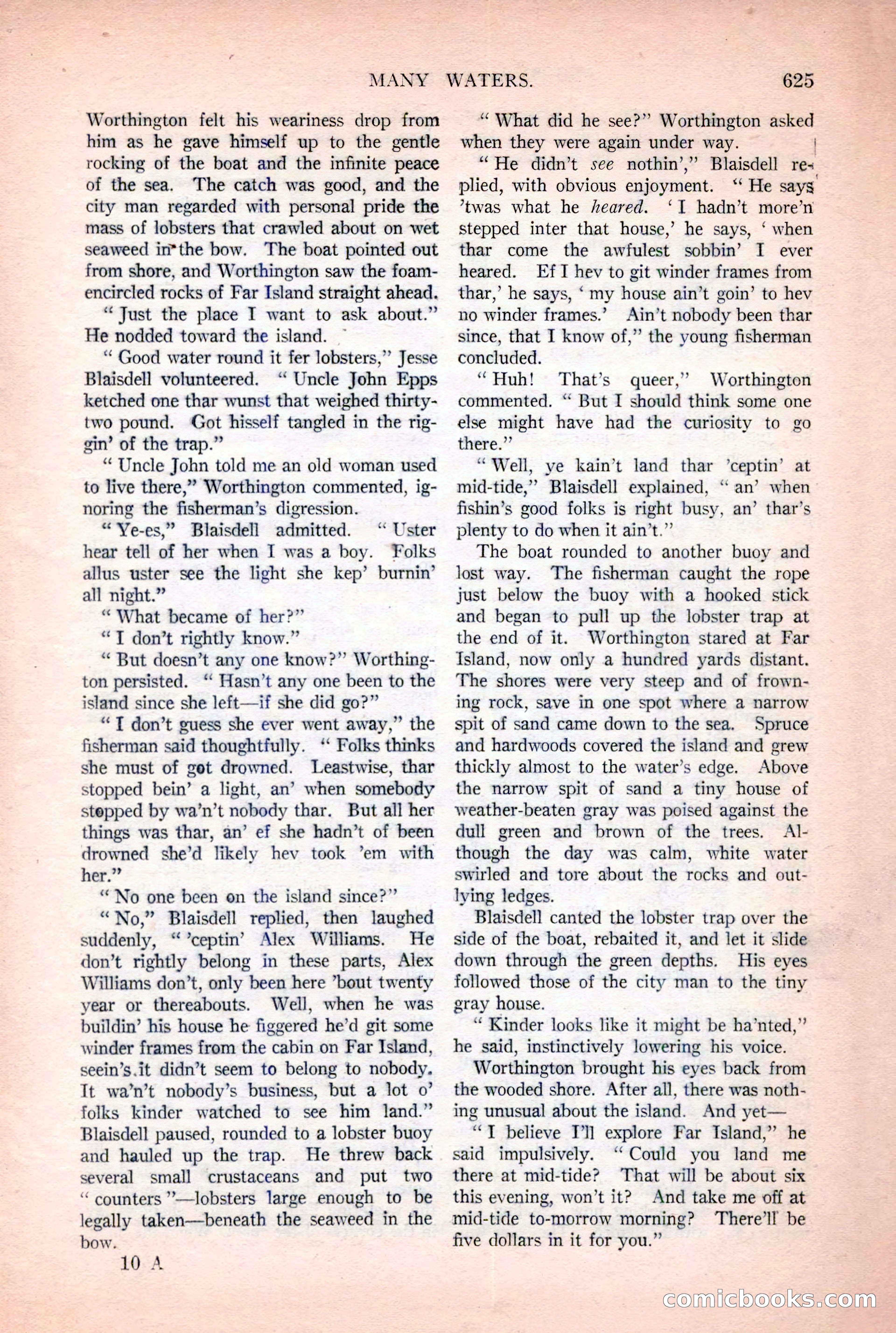 Argosy All-Story Weekly, December 2, 1922 — page 155 of 176