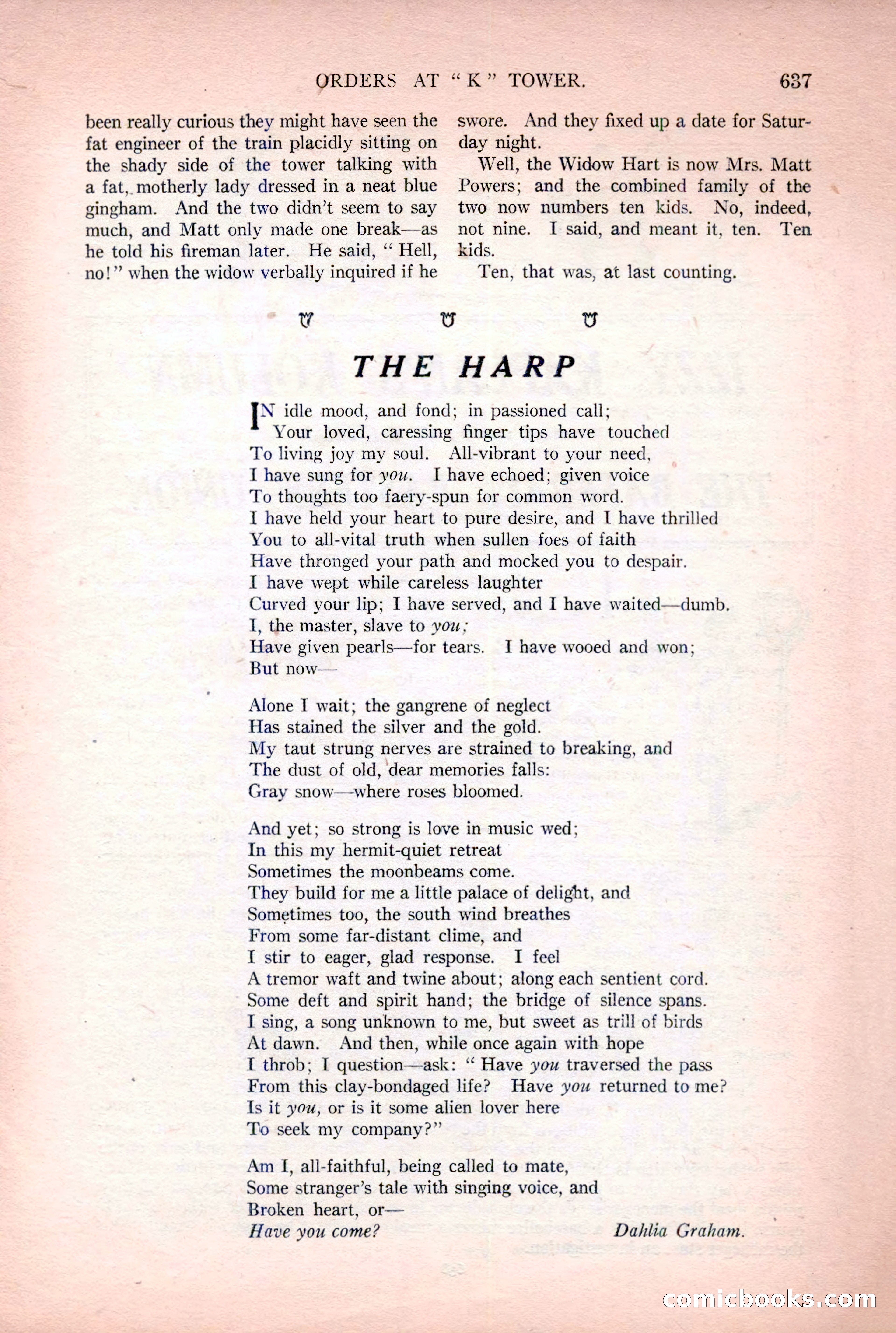 Argosy All-Story Weekly, December 2, 1922 — page 167 of 176