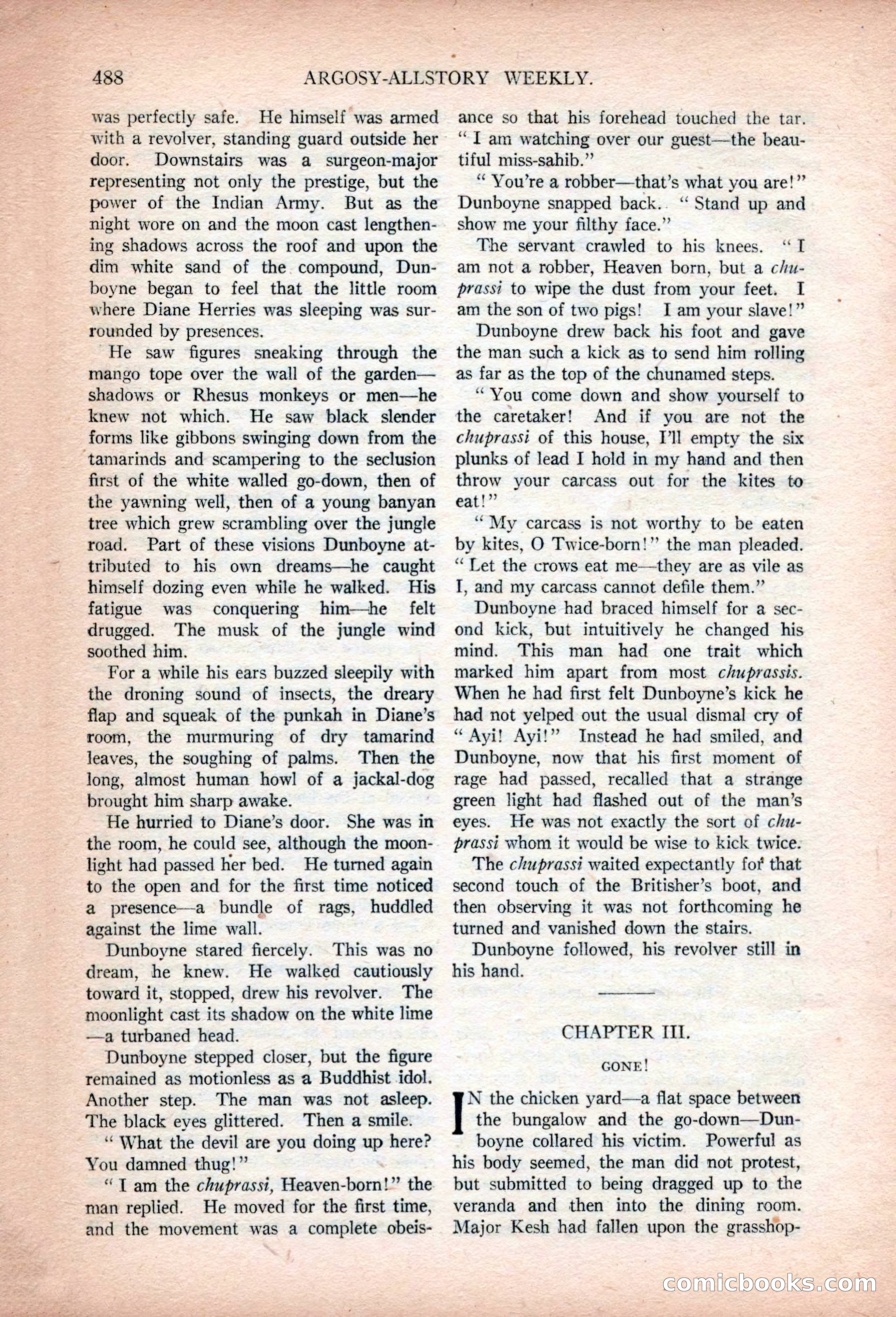 Argosy All-Story Weekly, January 13, 1923 — page 26 of 184