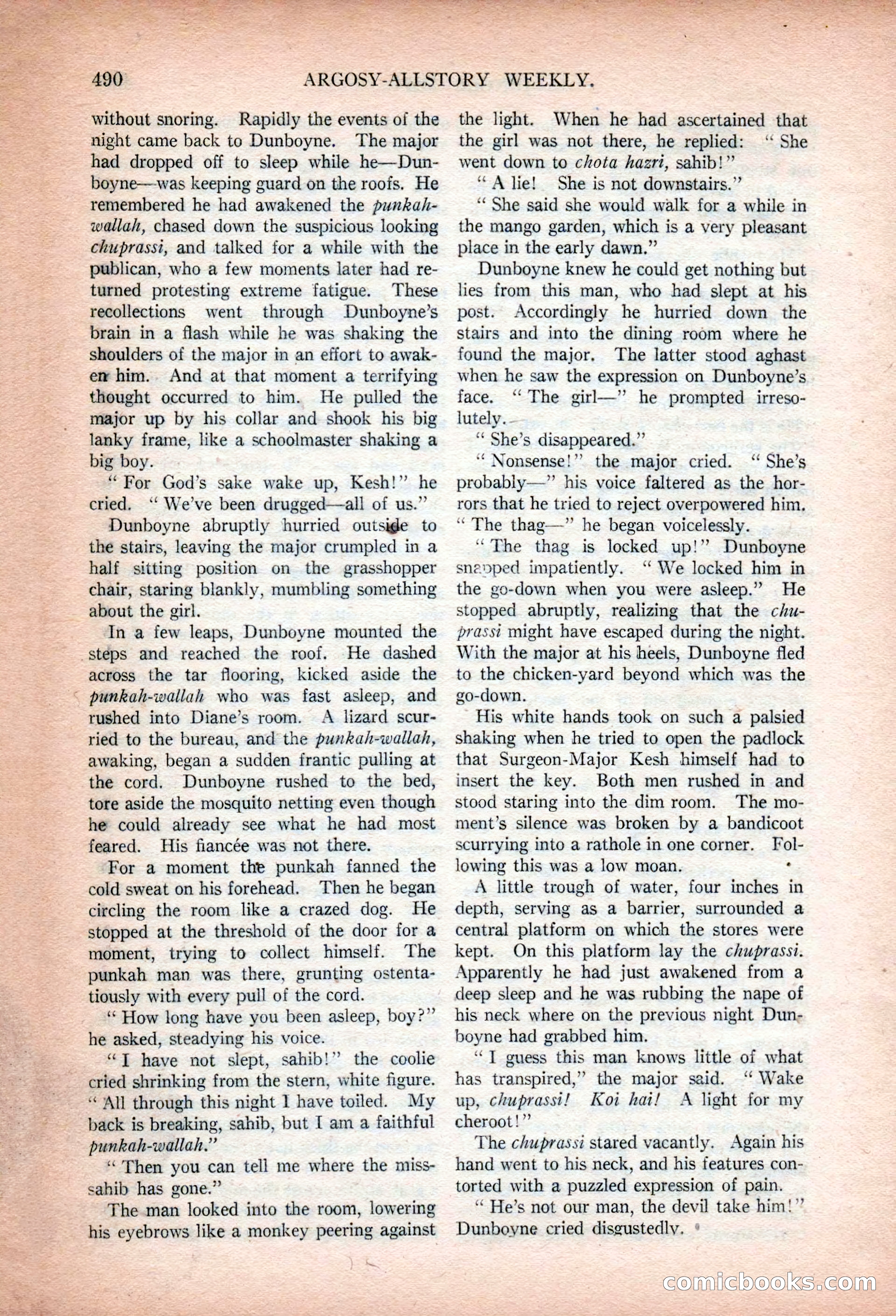 Argosy All-Story Weekly, January 13, 1923 — page 28 of 184