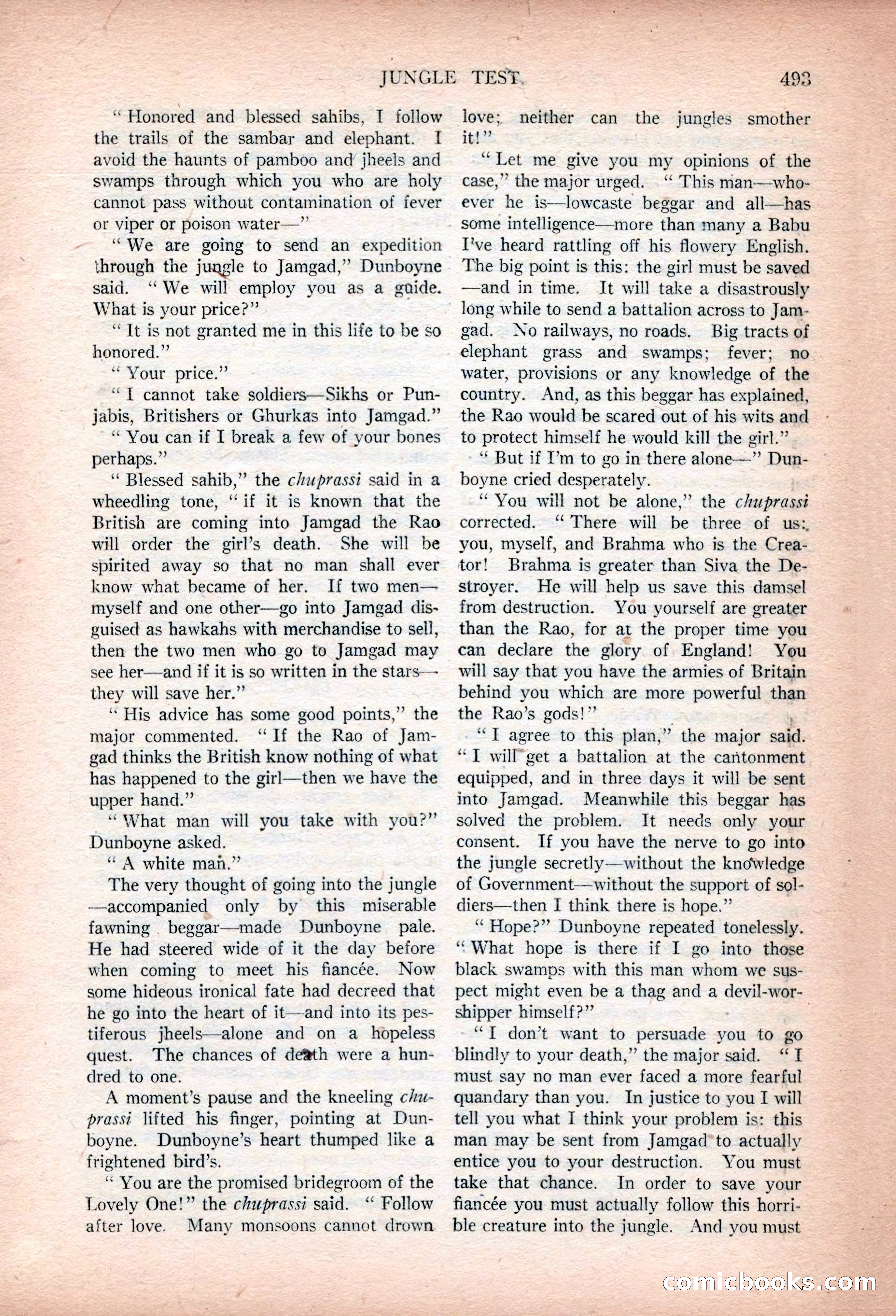 Argosy All-Story Weekly, January 13, 1923 — page 31 of 184