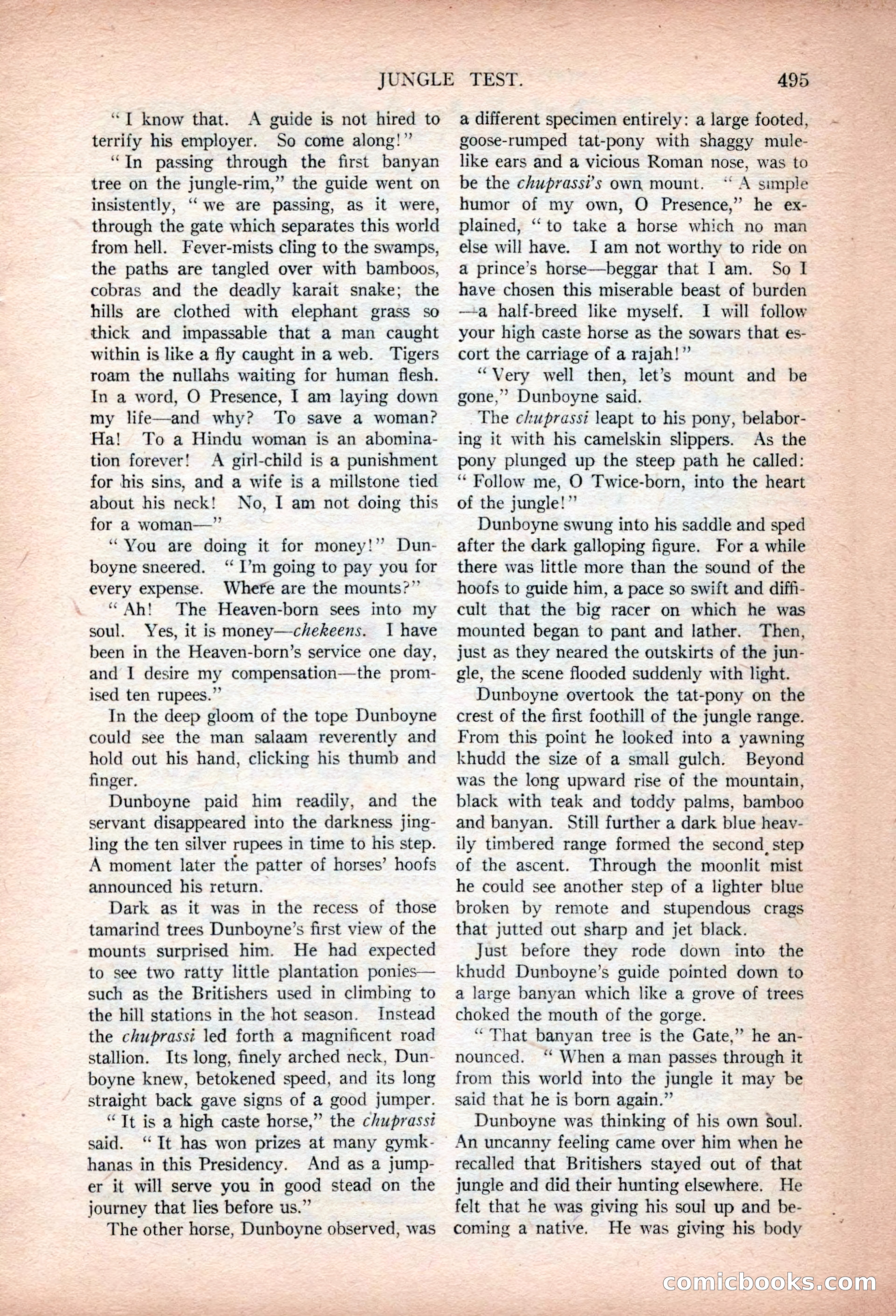 Argosy All-Story Weekly, January 13, 1923 — page 33 of 184