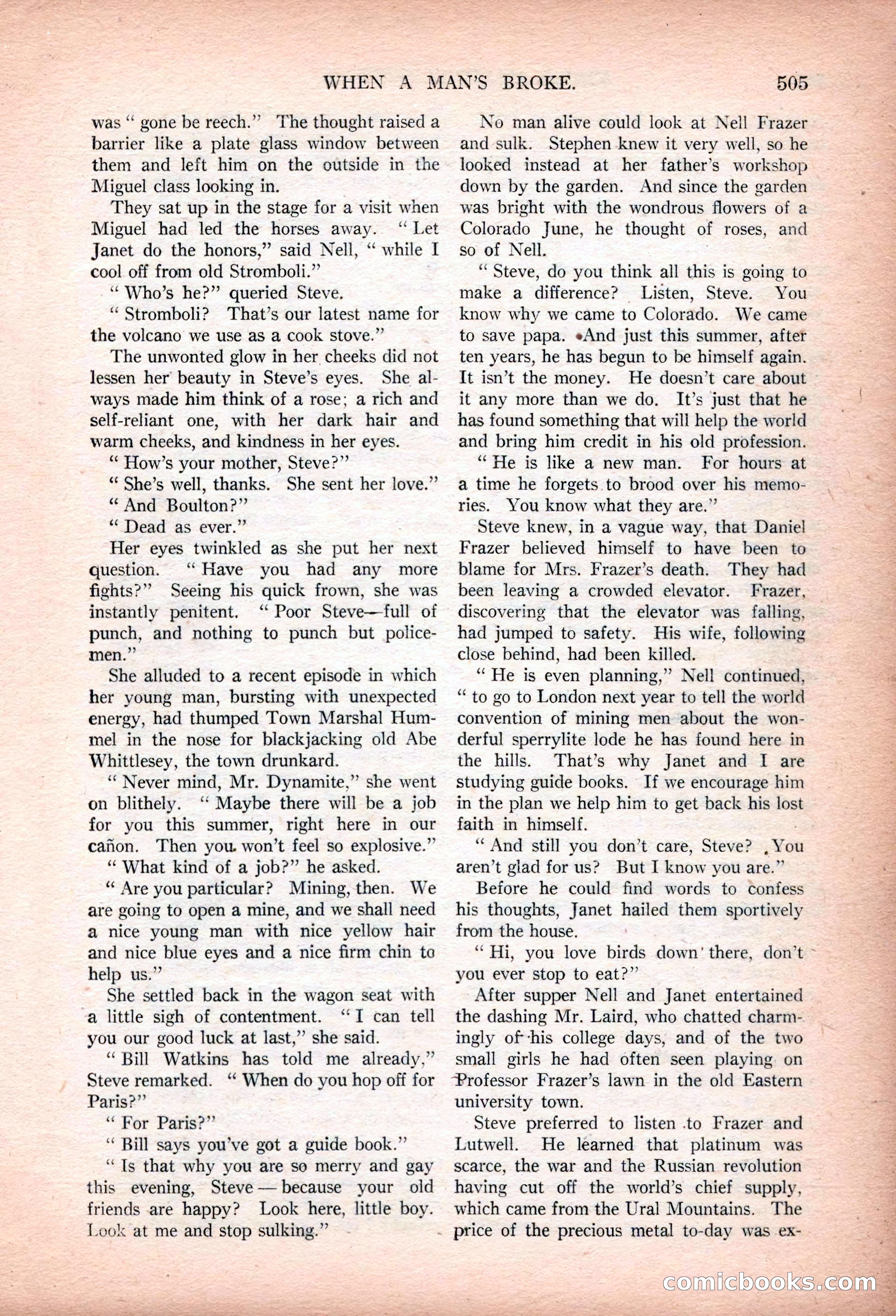 Argosy All-Story Weekly, January 13, 1923 — page 43 of 184