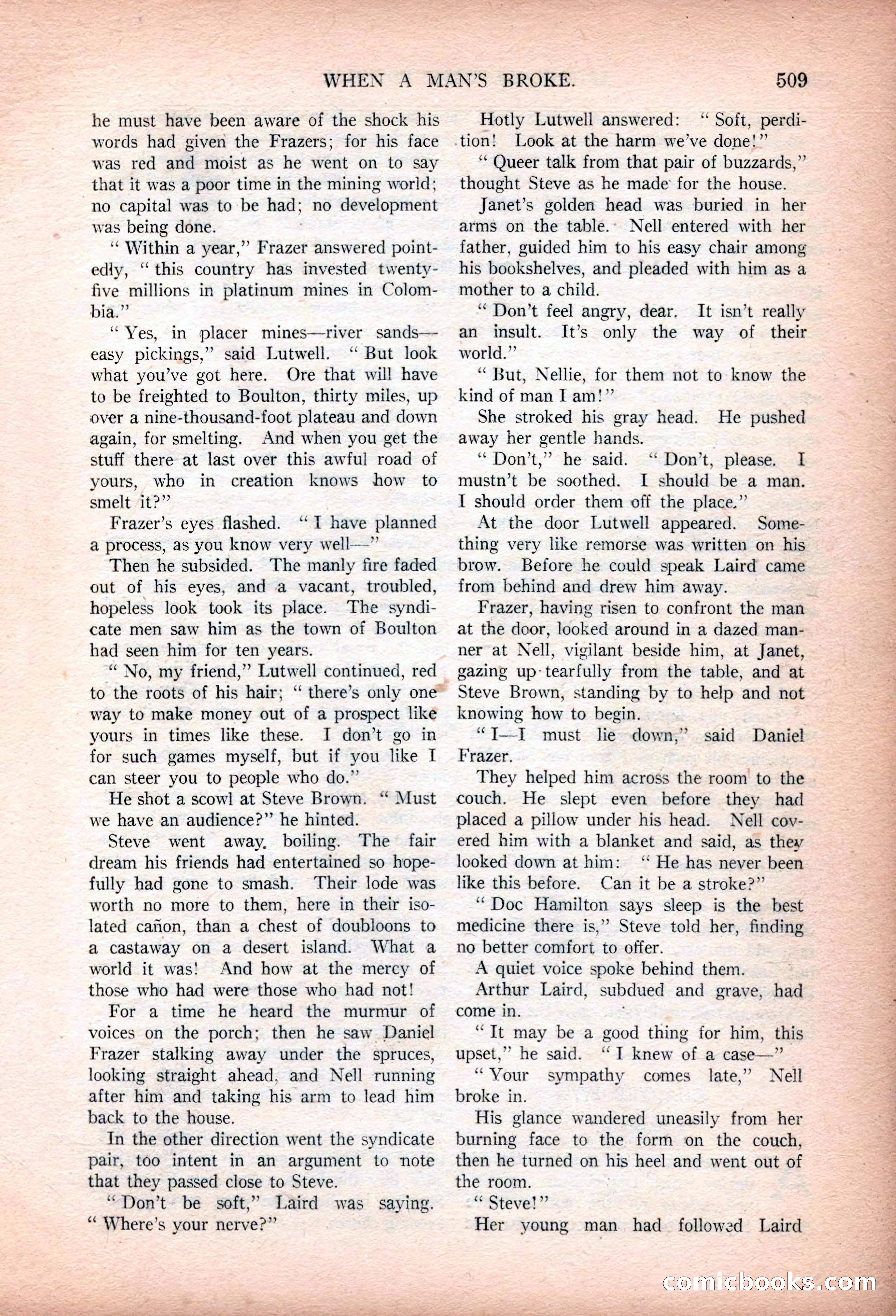 Argosy All-Story Weekly, January 13, 1923 — page 47 of 184