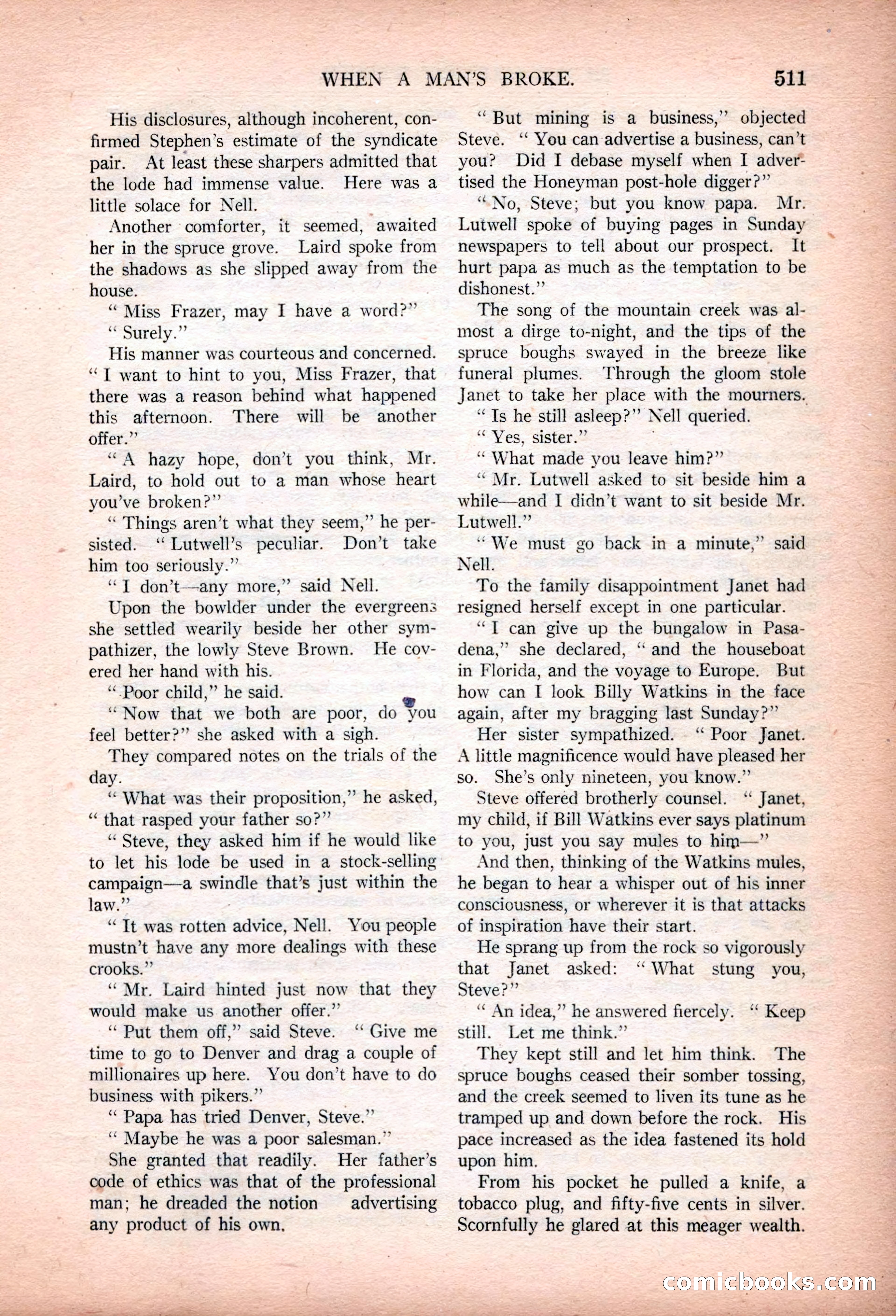 Argosy All-Story Weekly, January 13, 1923 — page 49 of 184