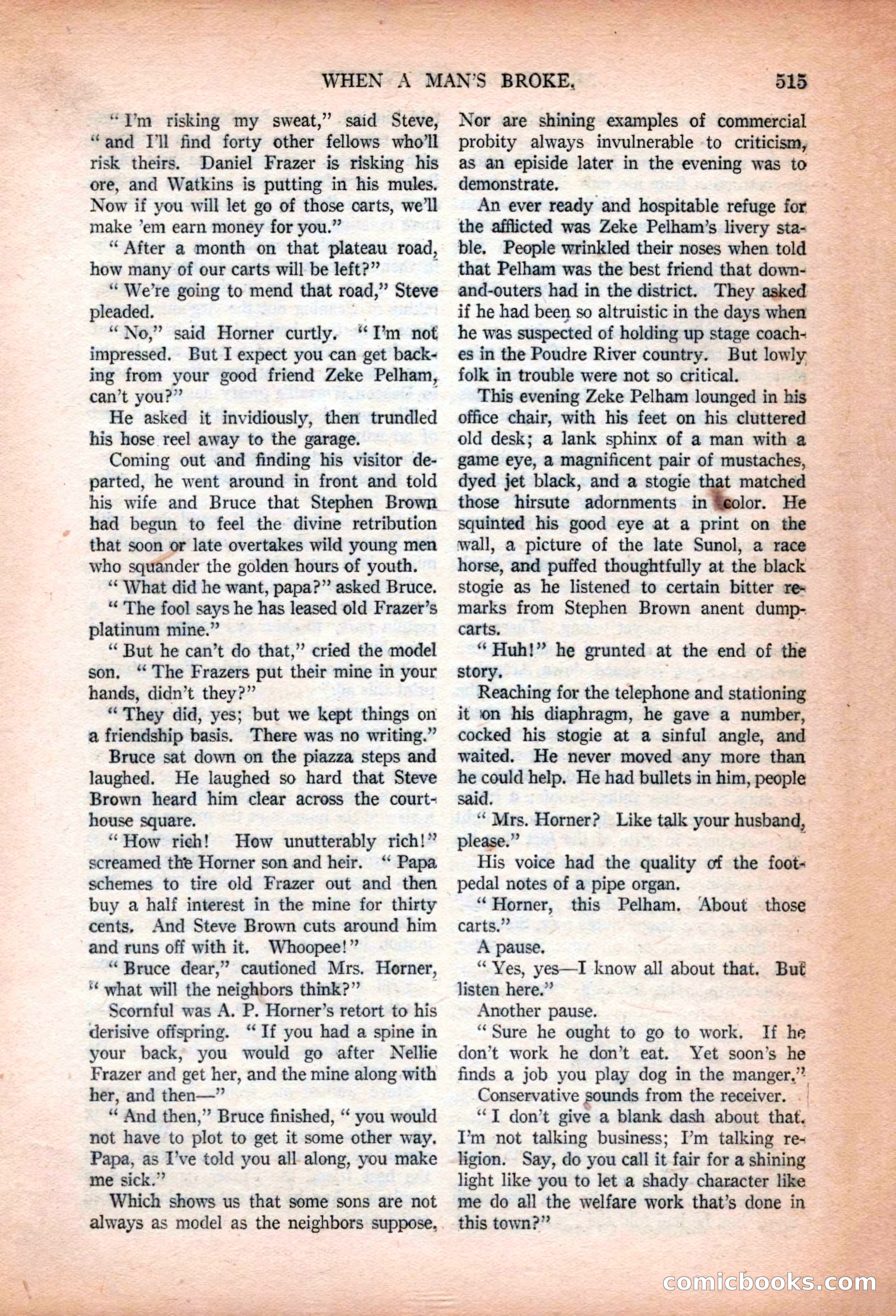 Argosy All-Story Weekly, January 13, 1923 — page 53 of 184