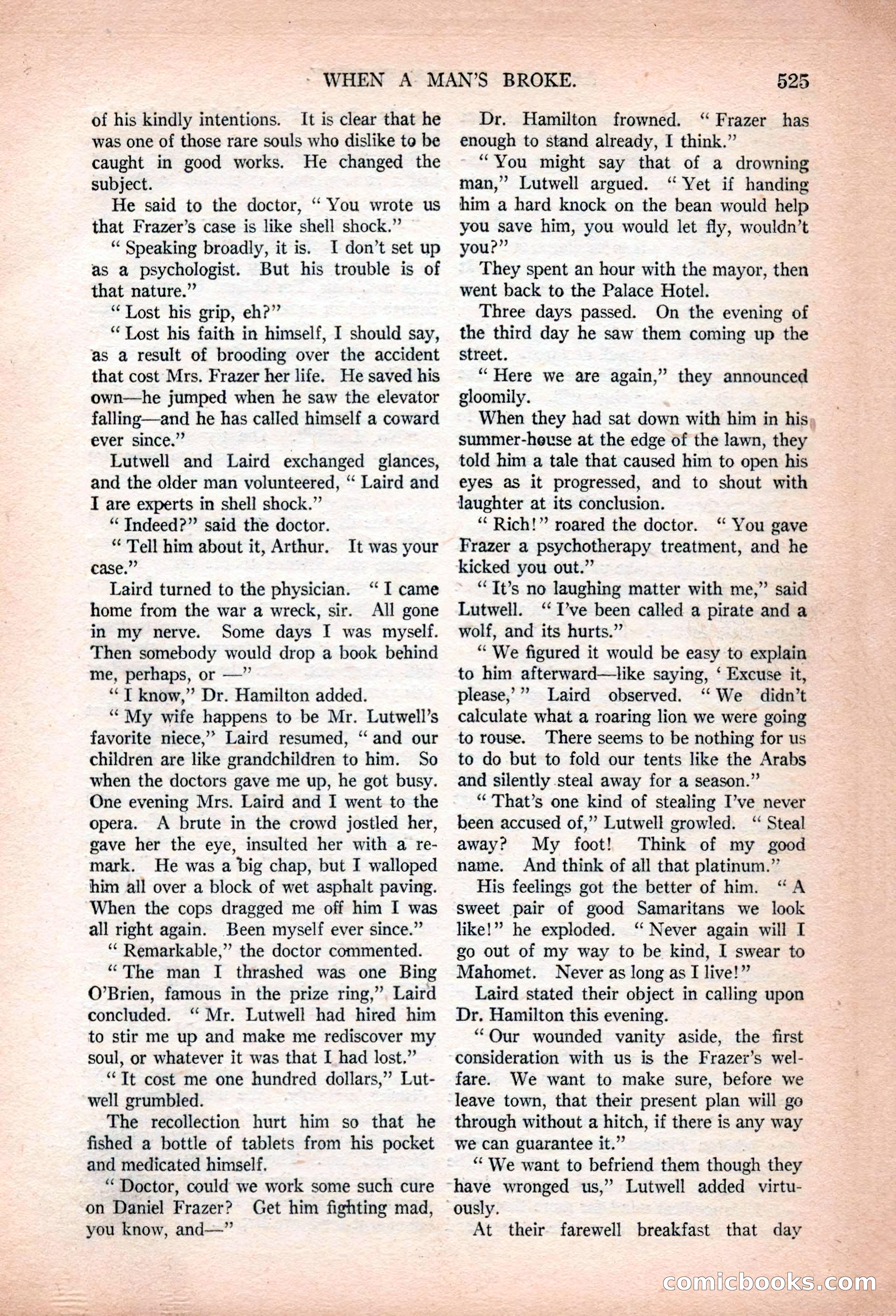 Argosy All-Story Weekly, January 13, 1923 — page 63 of 184