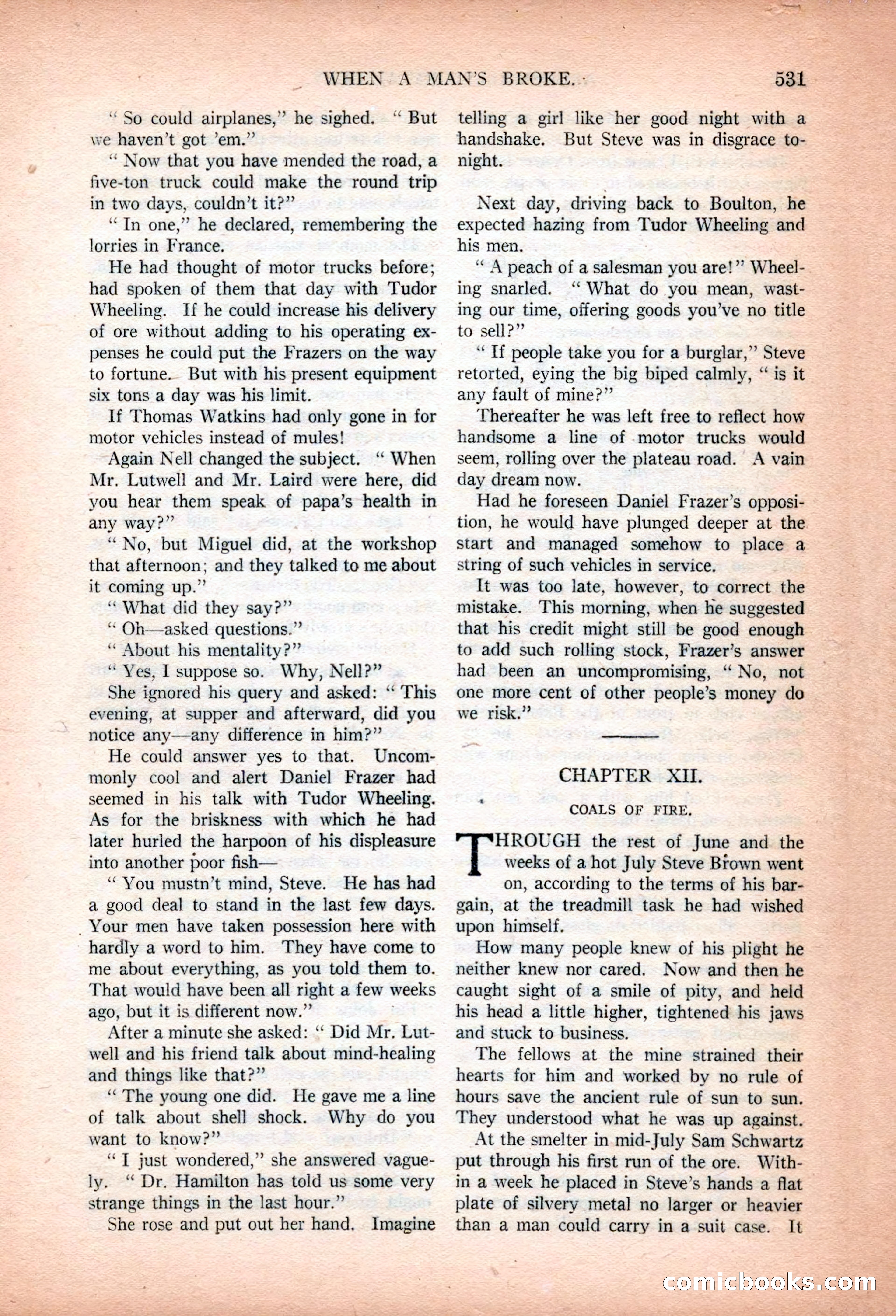 Argosy All-Story Weekly, January 13, 1923 — page 69 of 184