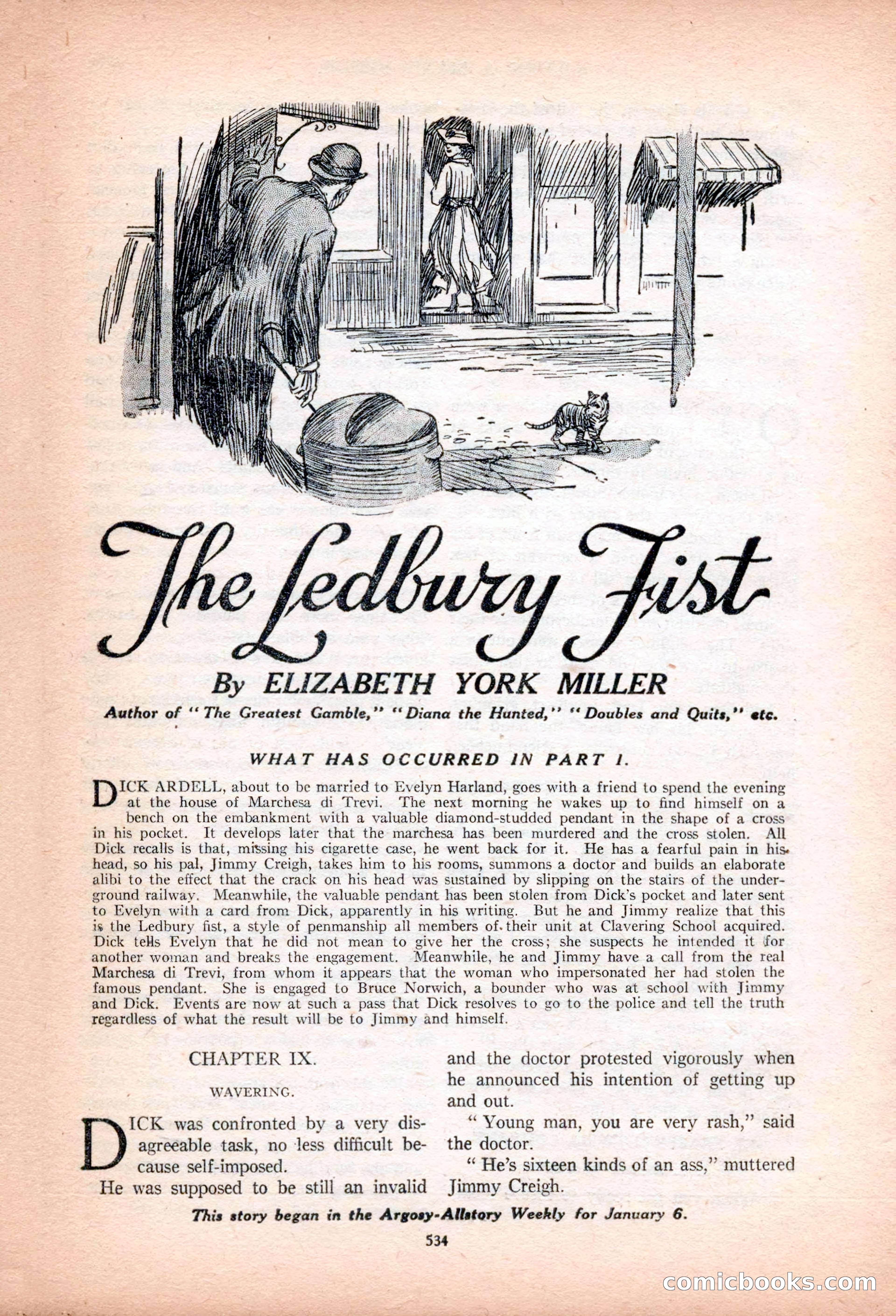 Argosy All-Story Weekly, January 13, 1923 — page 72 of 184