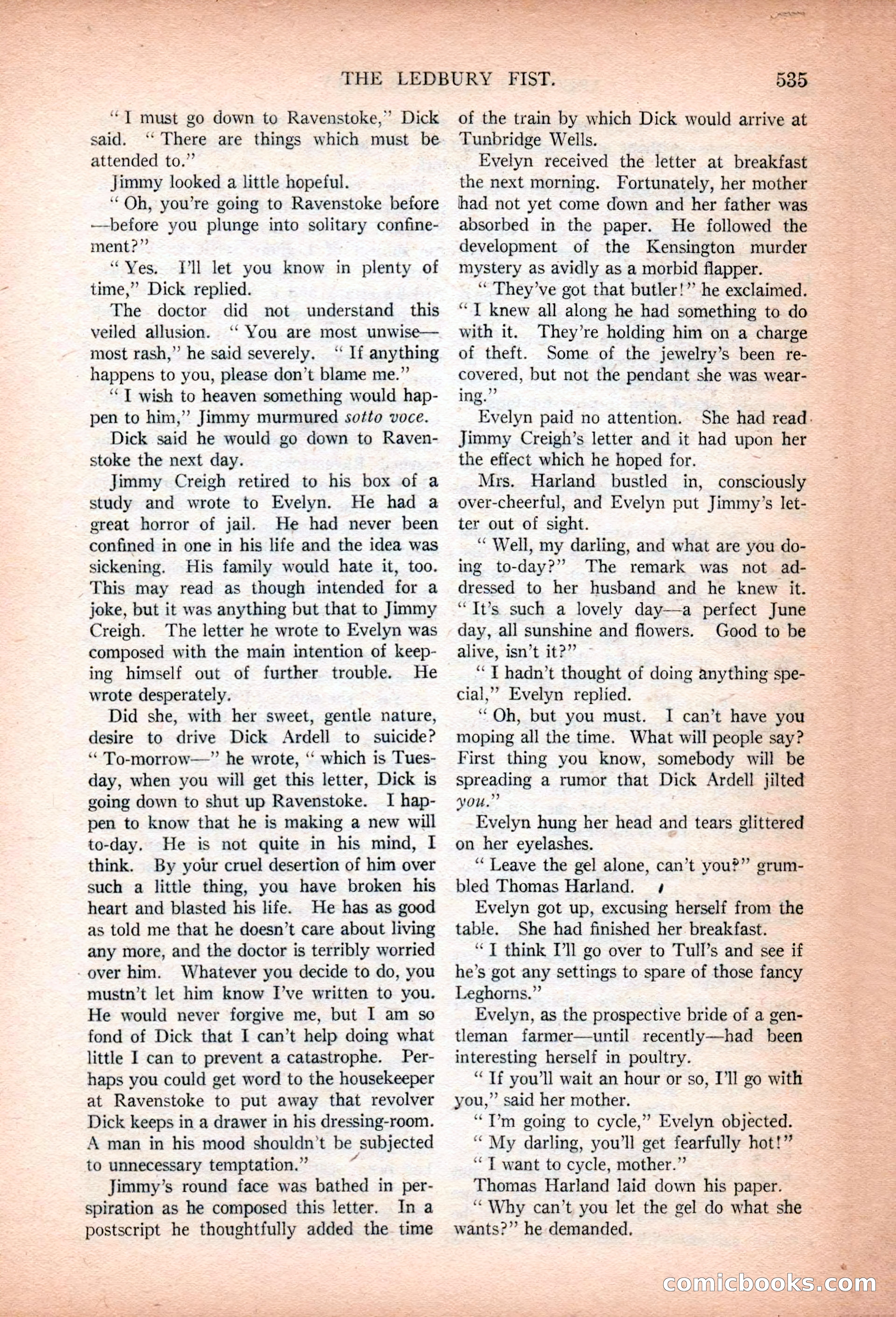 Argosy All-Story Weekly, January 13, 1923 — page 73 of 184