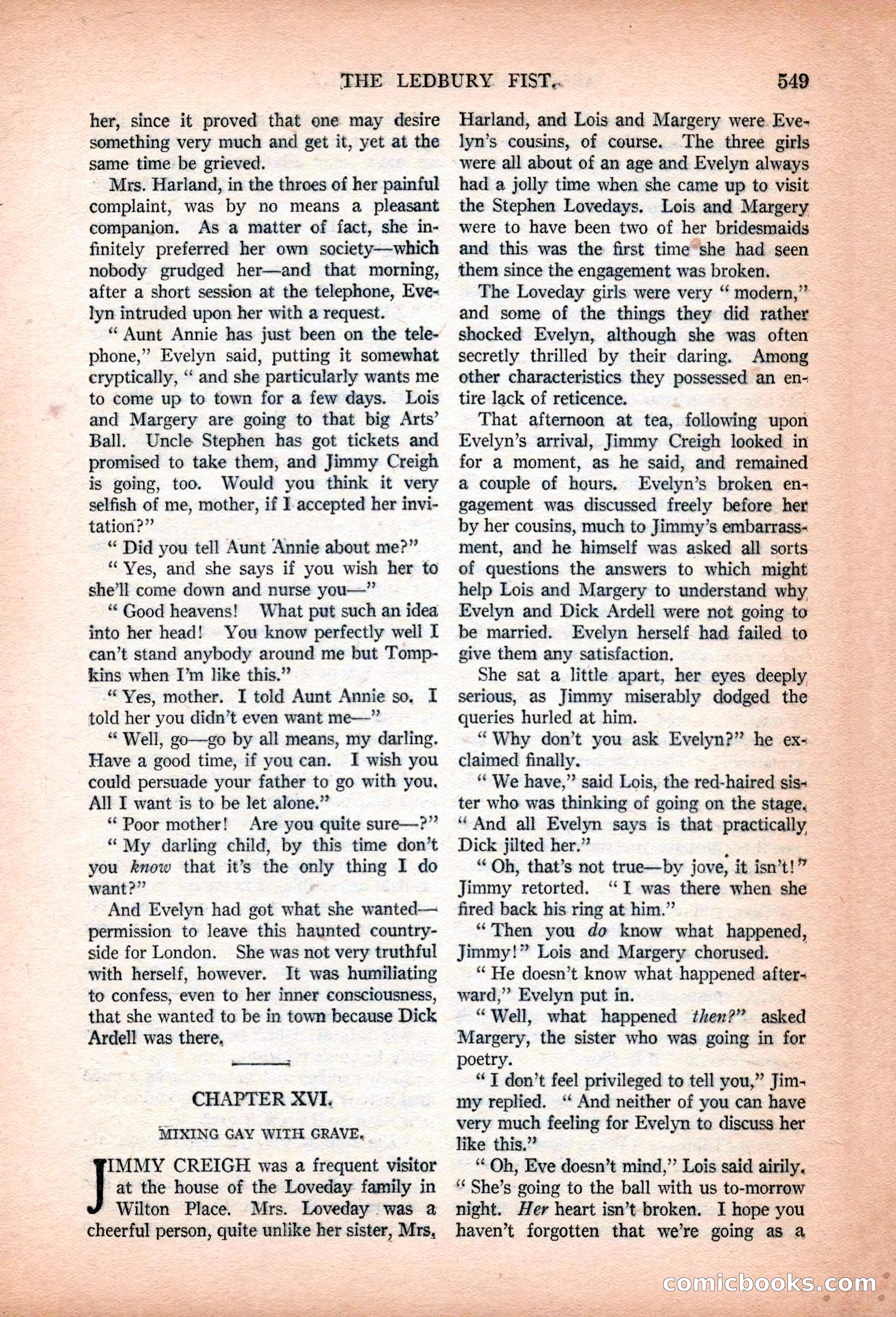 Argosy All-Story Weekly, January 13, 1923 — page 87 of 184