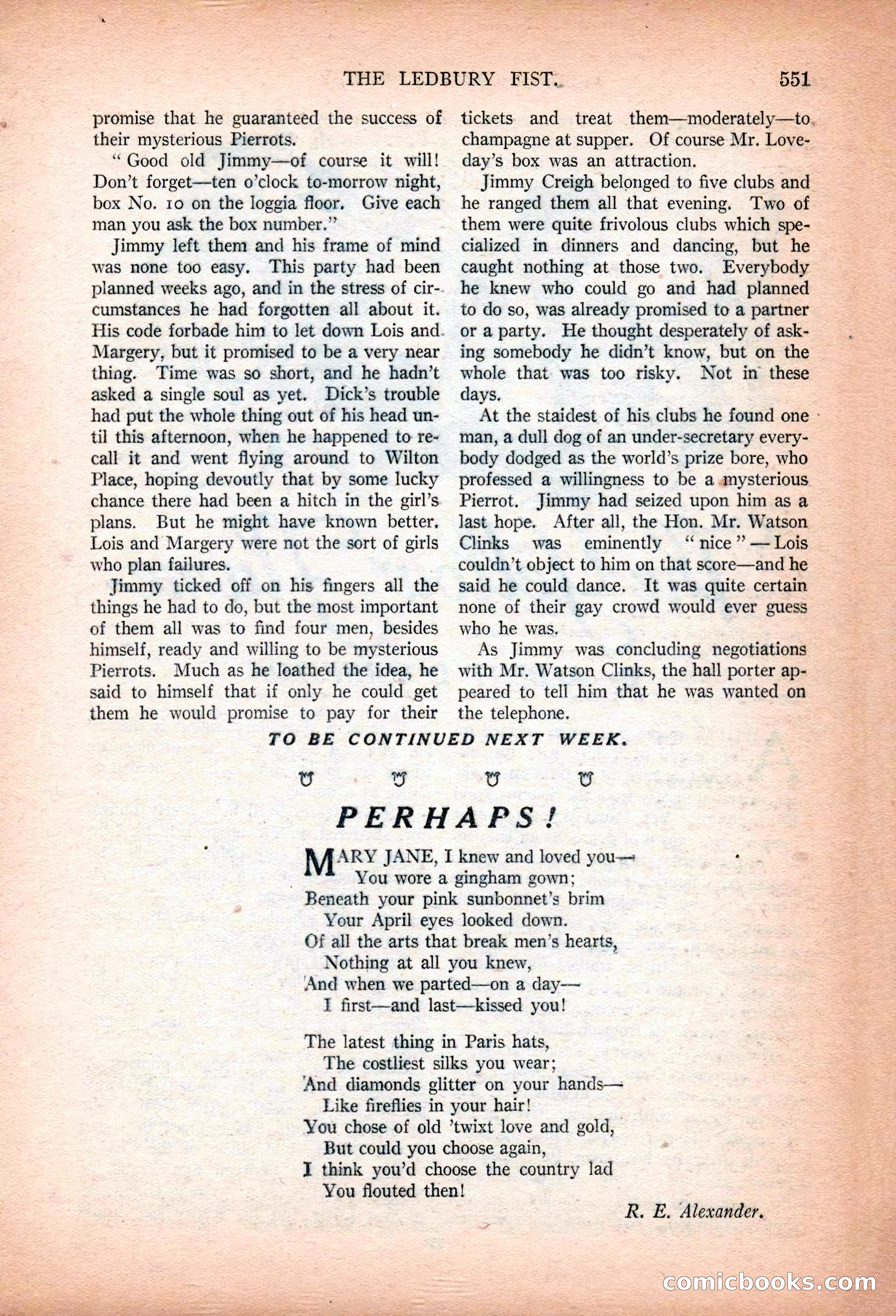 Argosy All-Story Weekly, January 13, 1923 — page 89 of 184