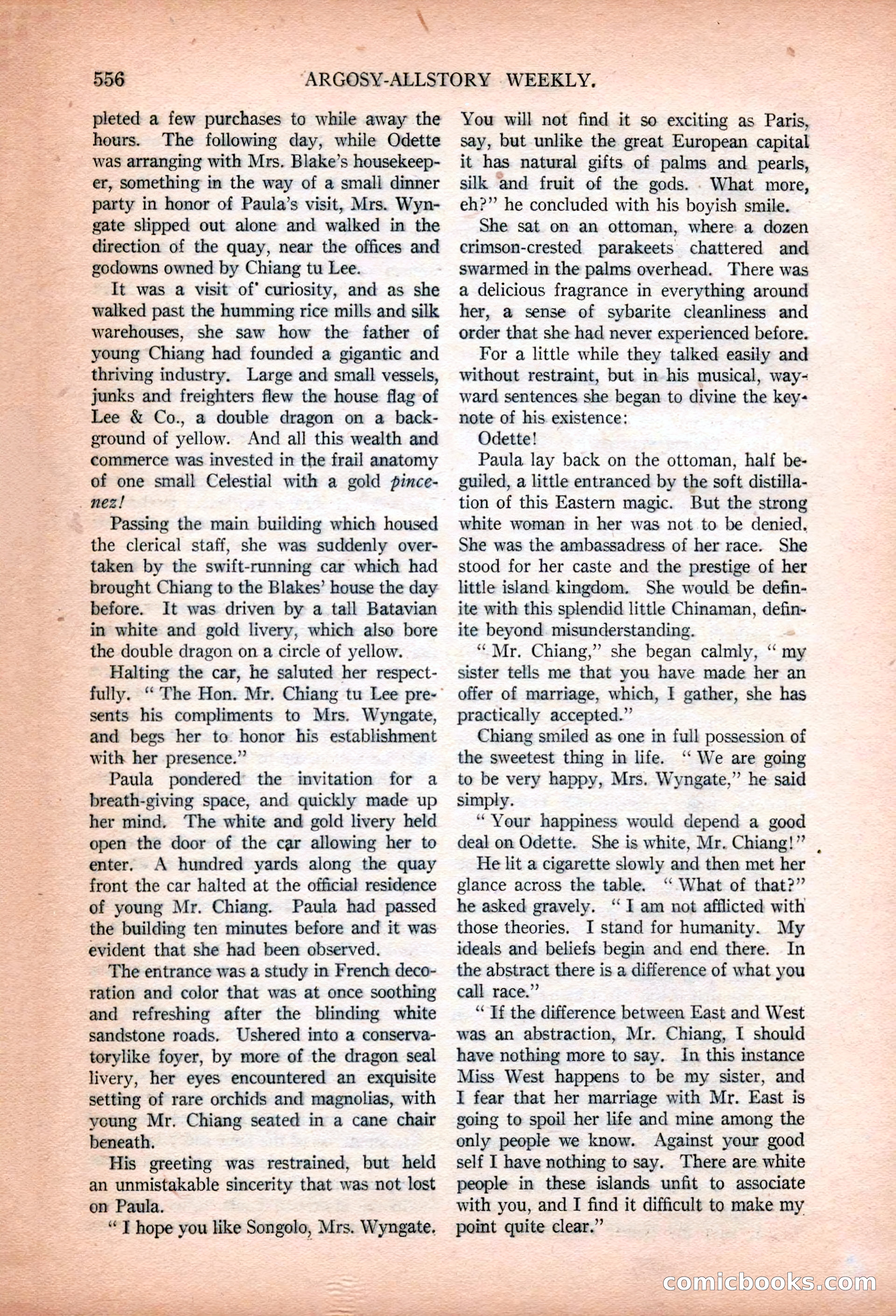 Argosy All-Story Weekly, January 13, 1923 — page 94 of 184