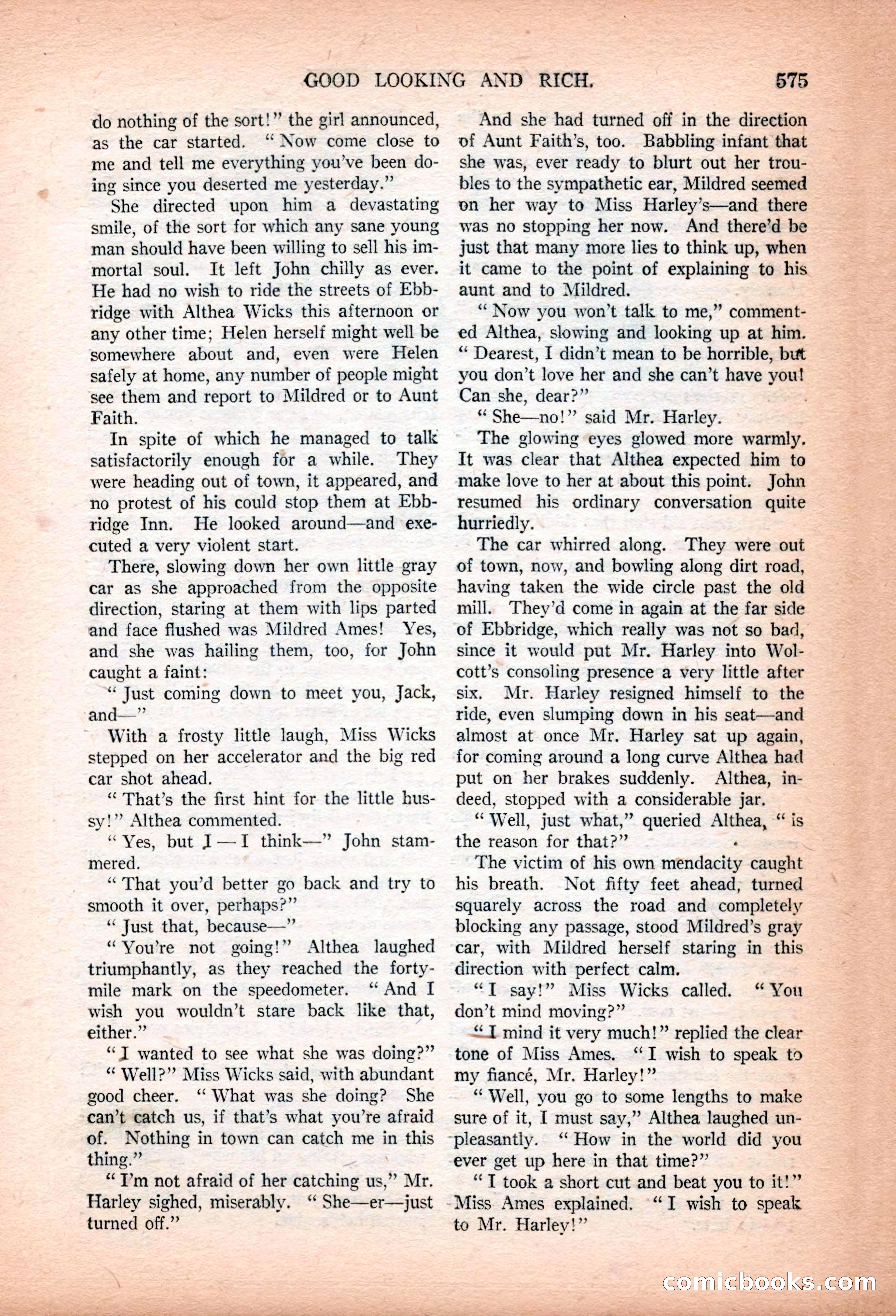 Argosy All-Story Weekly, January 13, 1923 — page 113 of 184