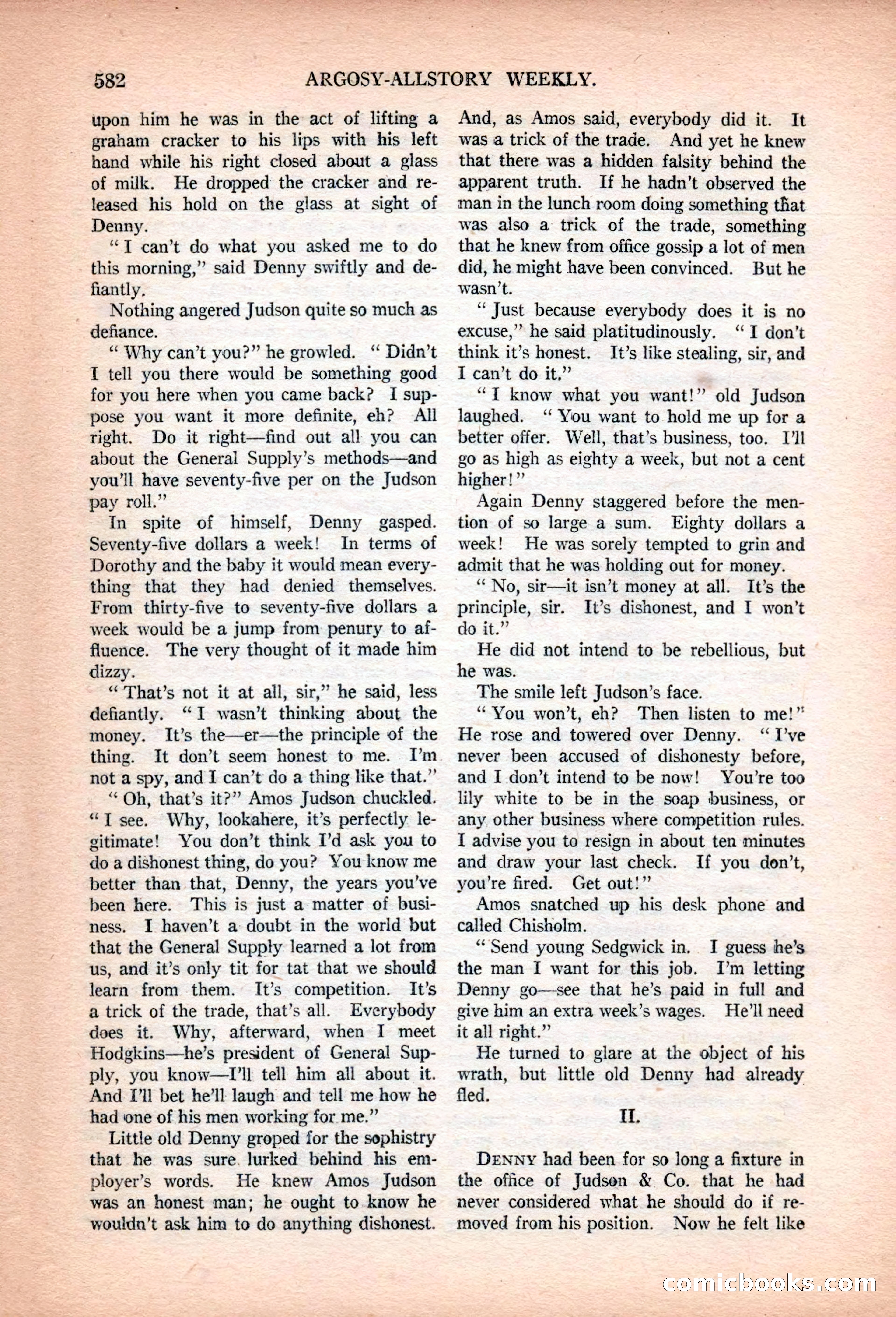 Argosy All-Story Weekly, January 13, 1923 — page 120 of 184