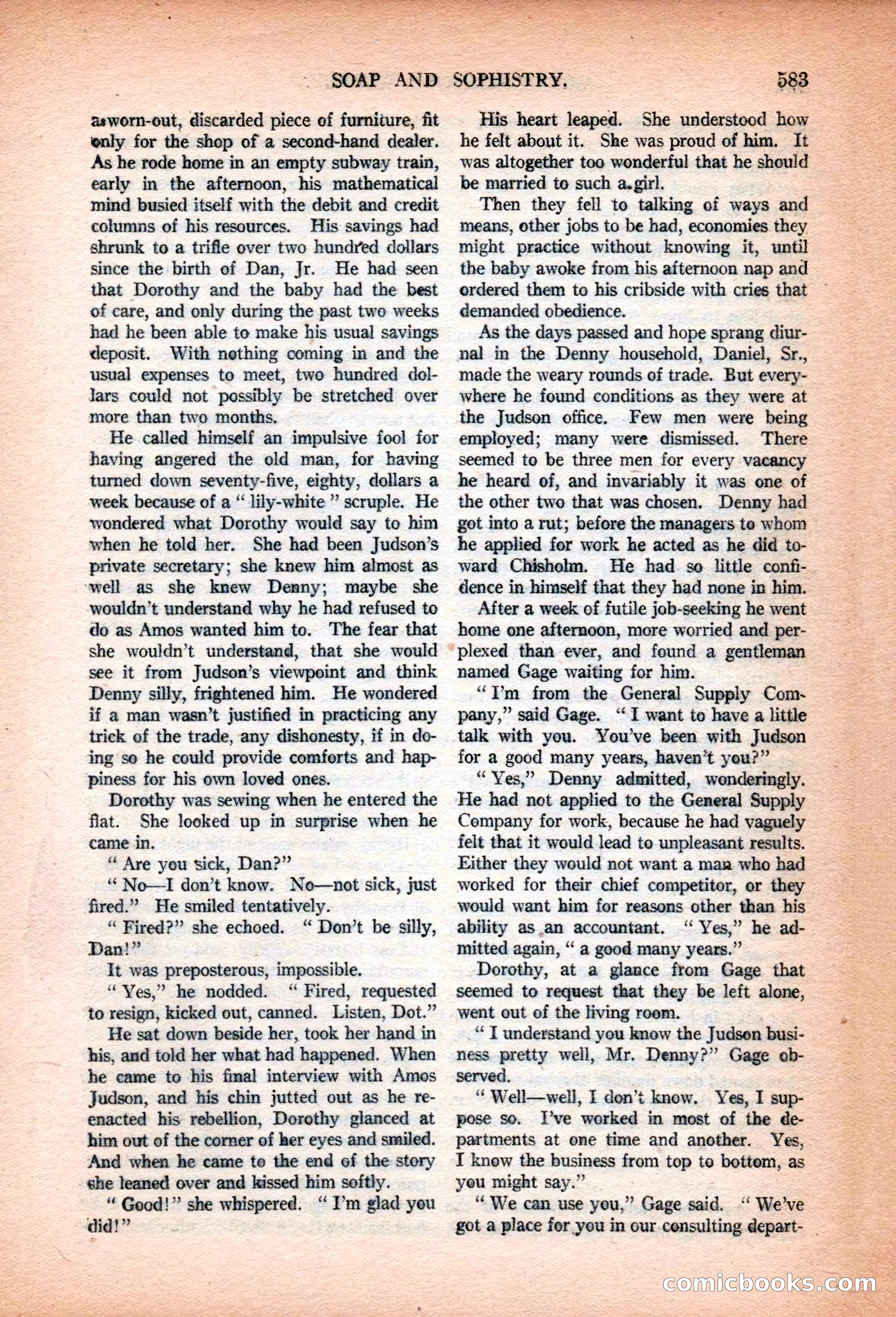 Argosy All-Story Weekly, January 13, 1923 — page 121 of 184