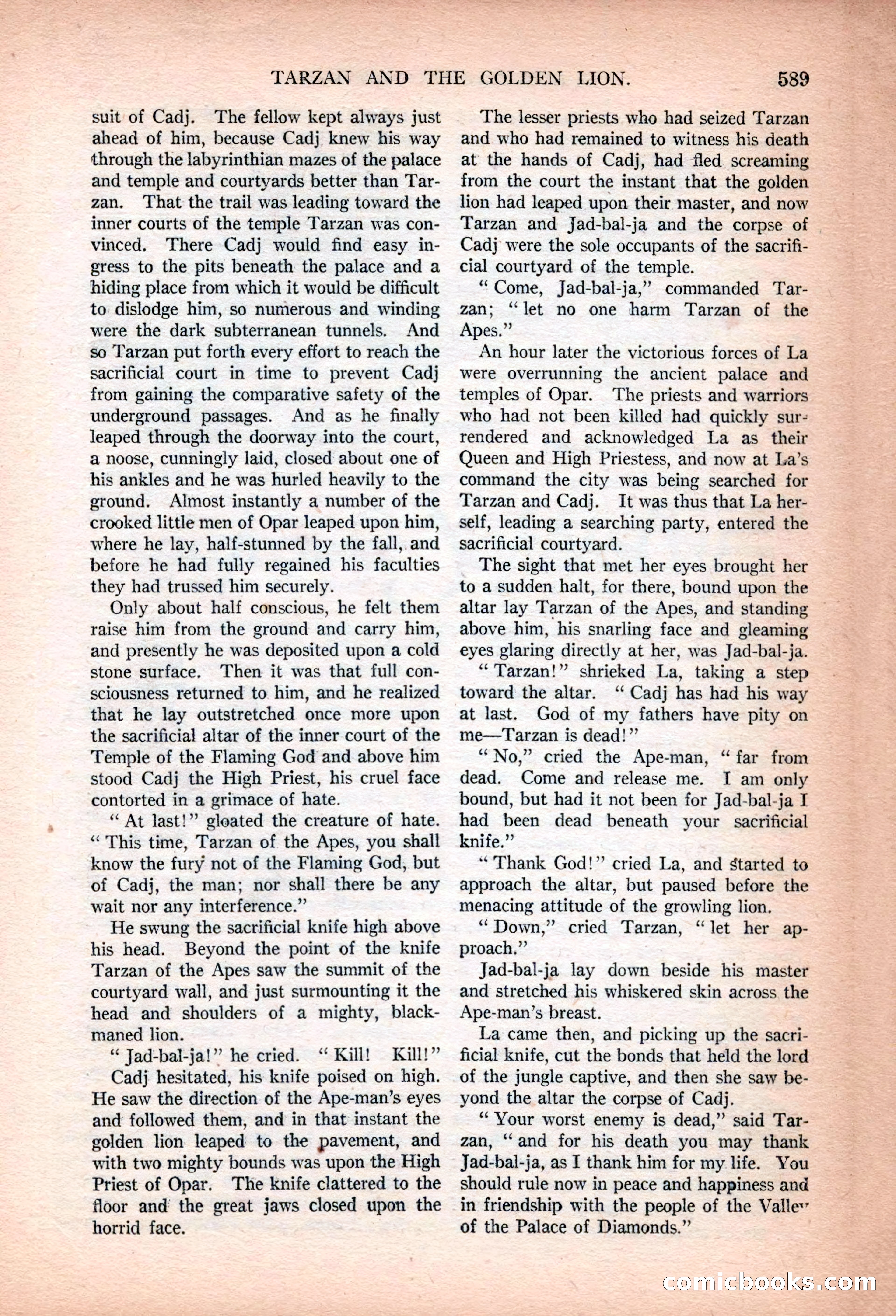 Argosy All-Story Weekly, January 13, 1923 — page 127 of 184