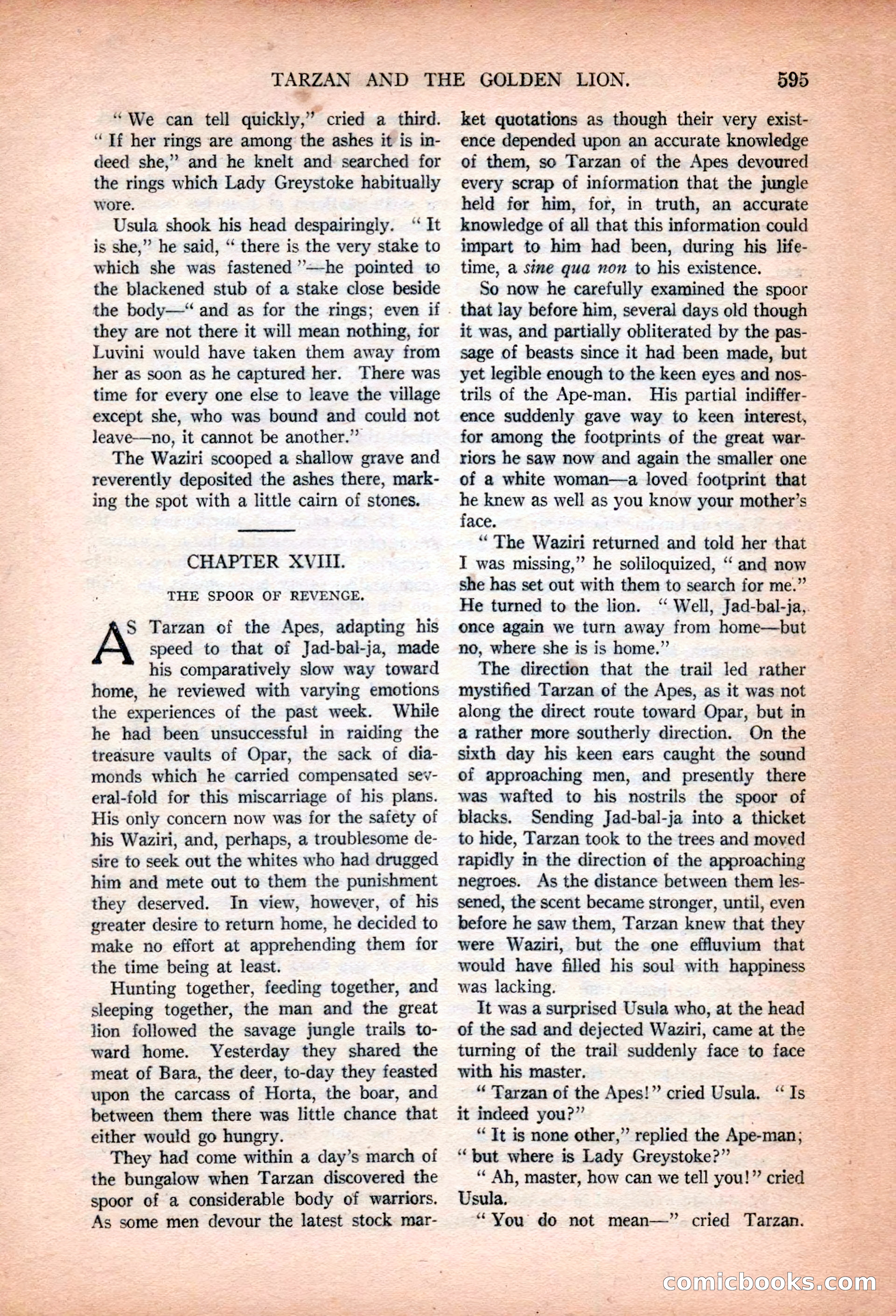 Argosy All-Story Weekly, January 13, 1923 — page 133 of 184