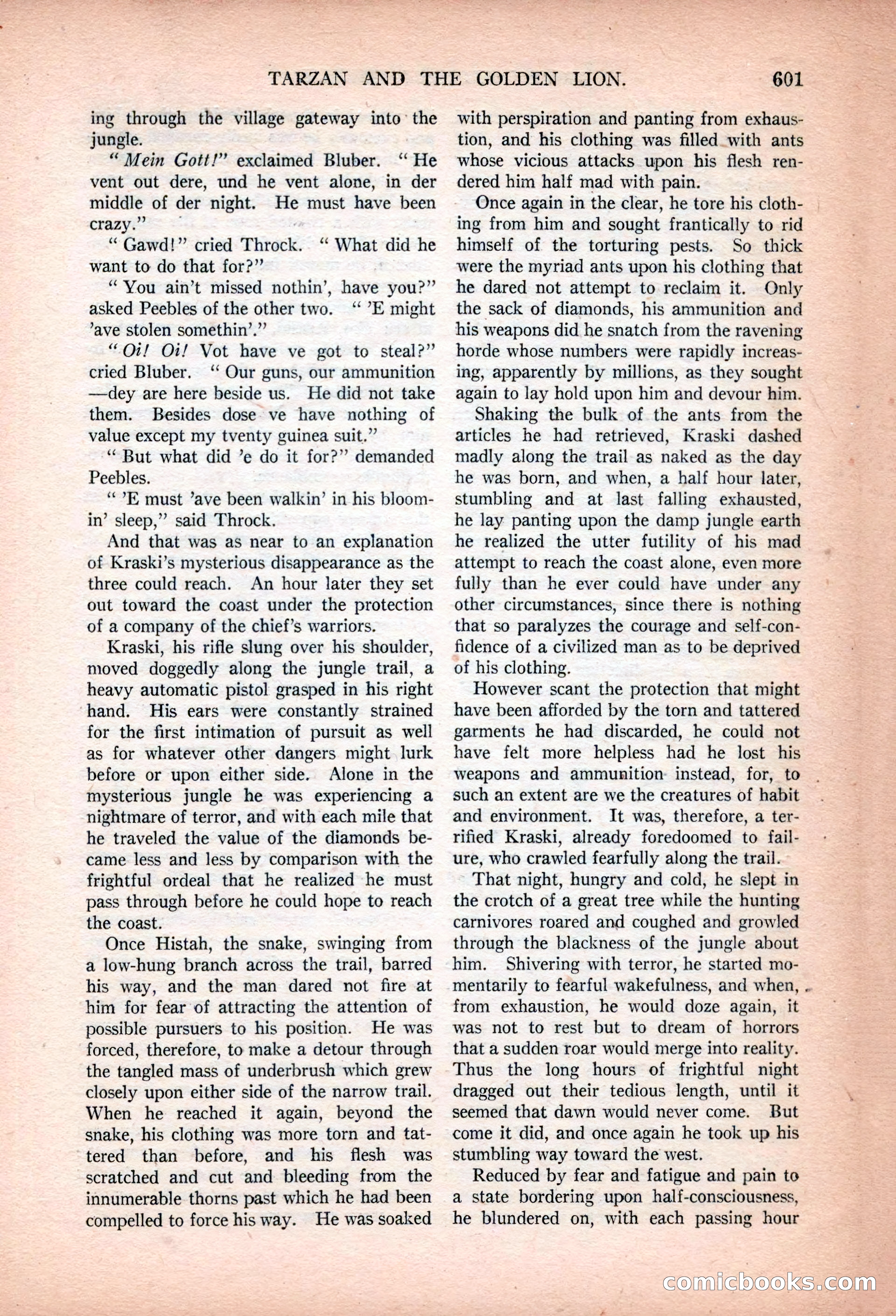Argosy All-Story Weekly, January 13, 1923 — page 139 of 184