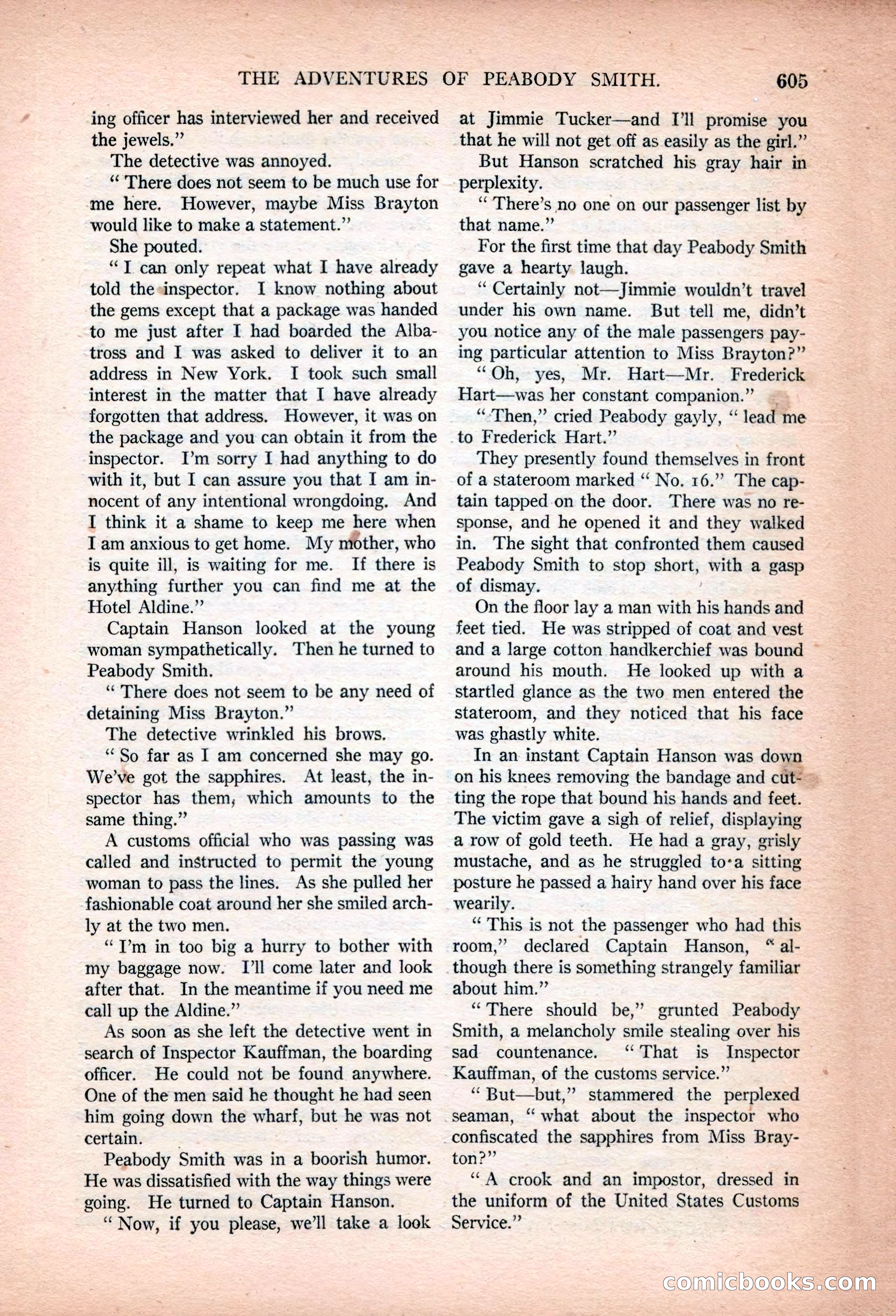Argosy All-Story Weekly, January 13, 1923 — page 143 of 184