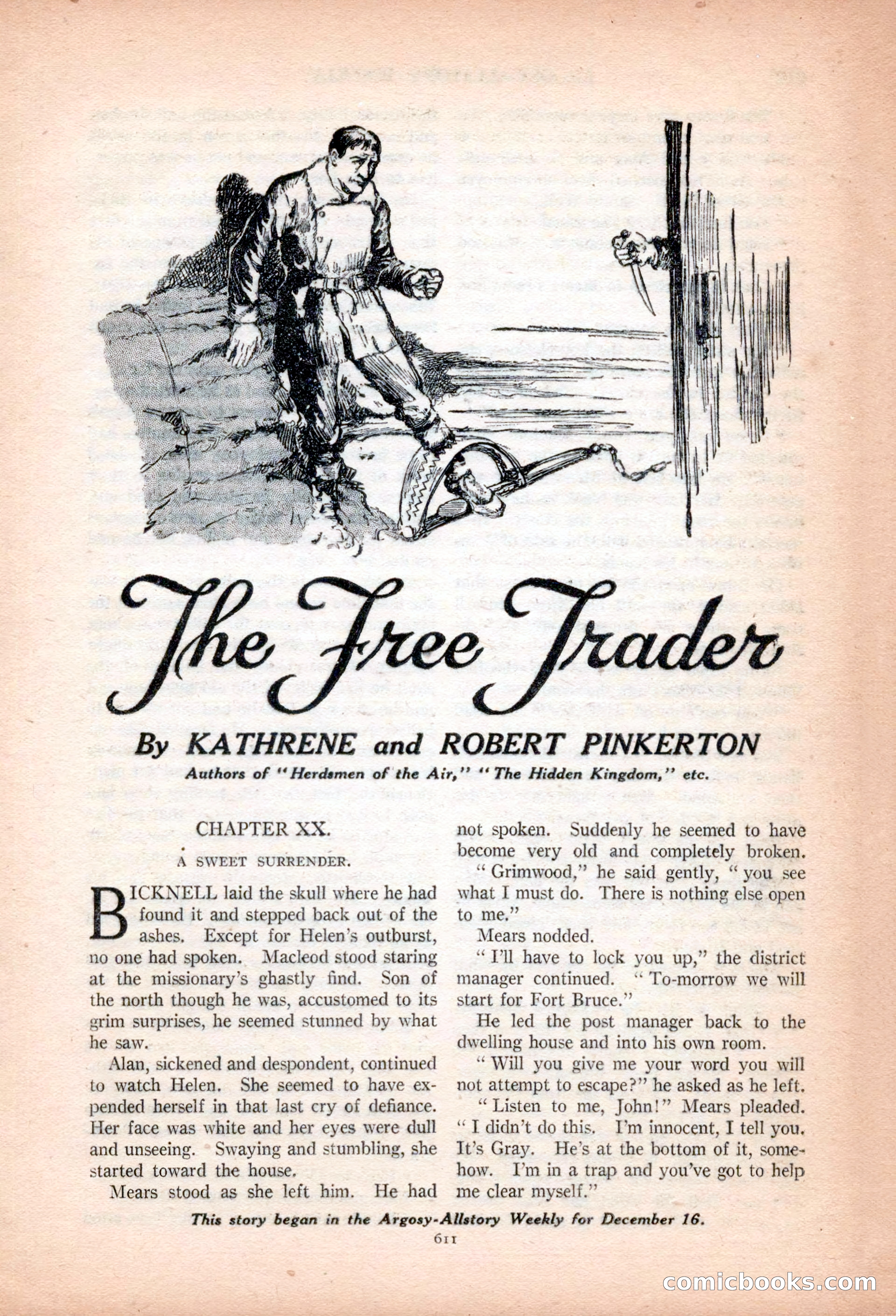 Argosy All-Story Weekly, January 13, 1923 — page 149 of 184