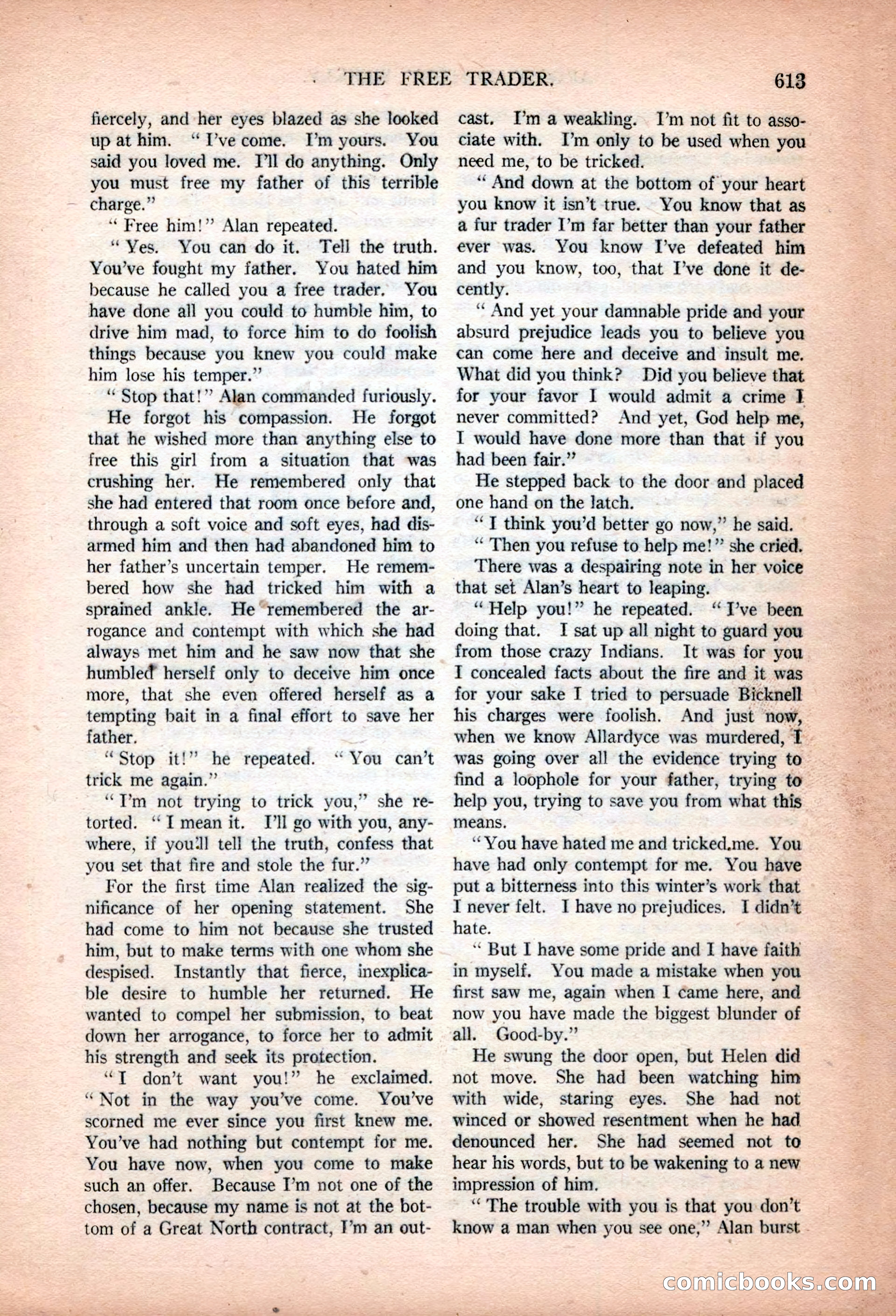 Argosy All-Story Weekly, January 13, 1923 — page 151 of 184