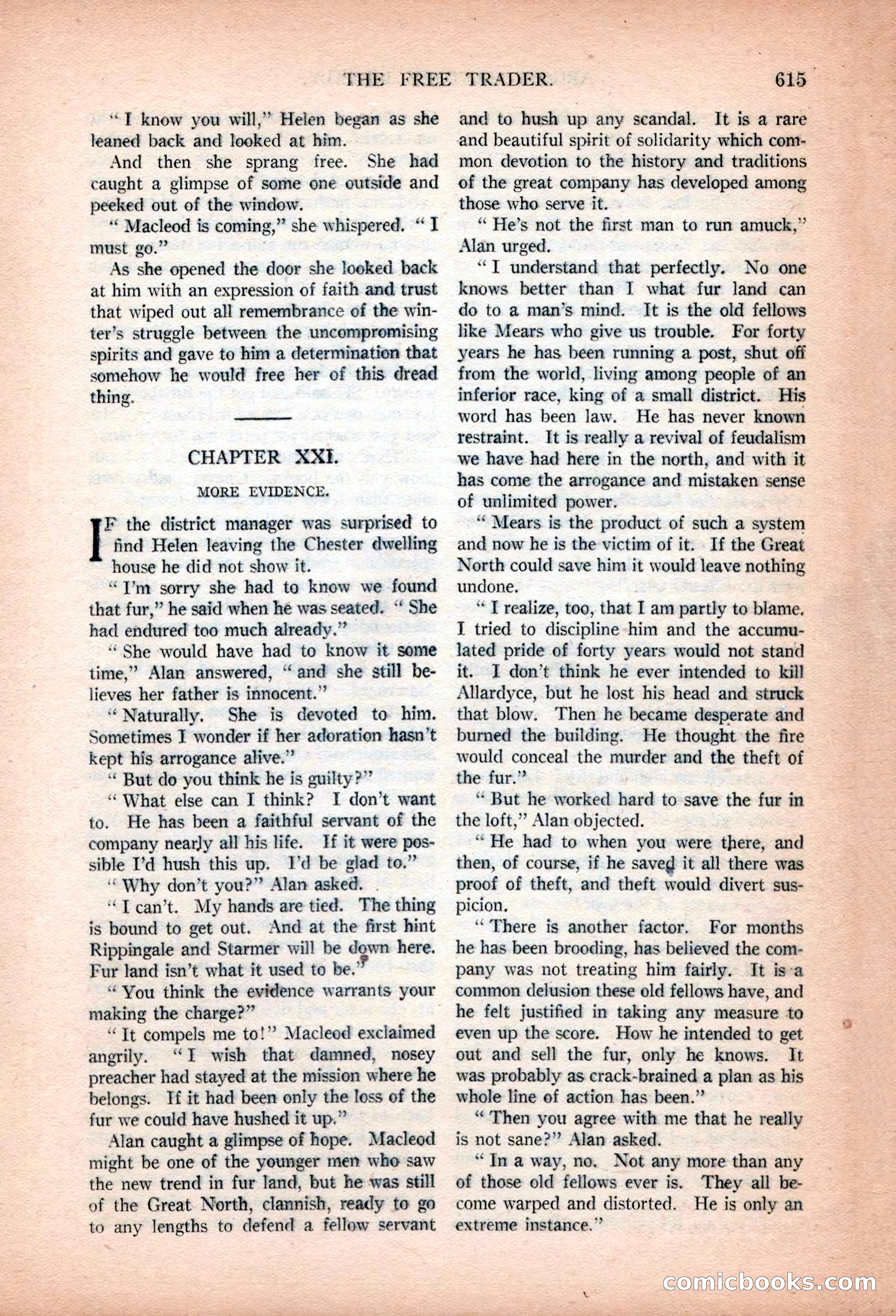 Argosy All-Story Weekly, January 13, 1923 — page 153 of 184