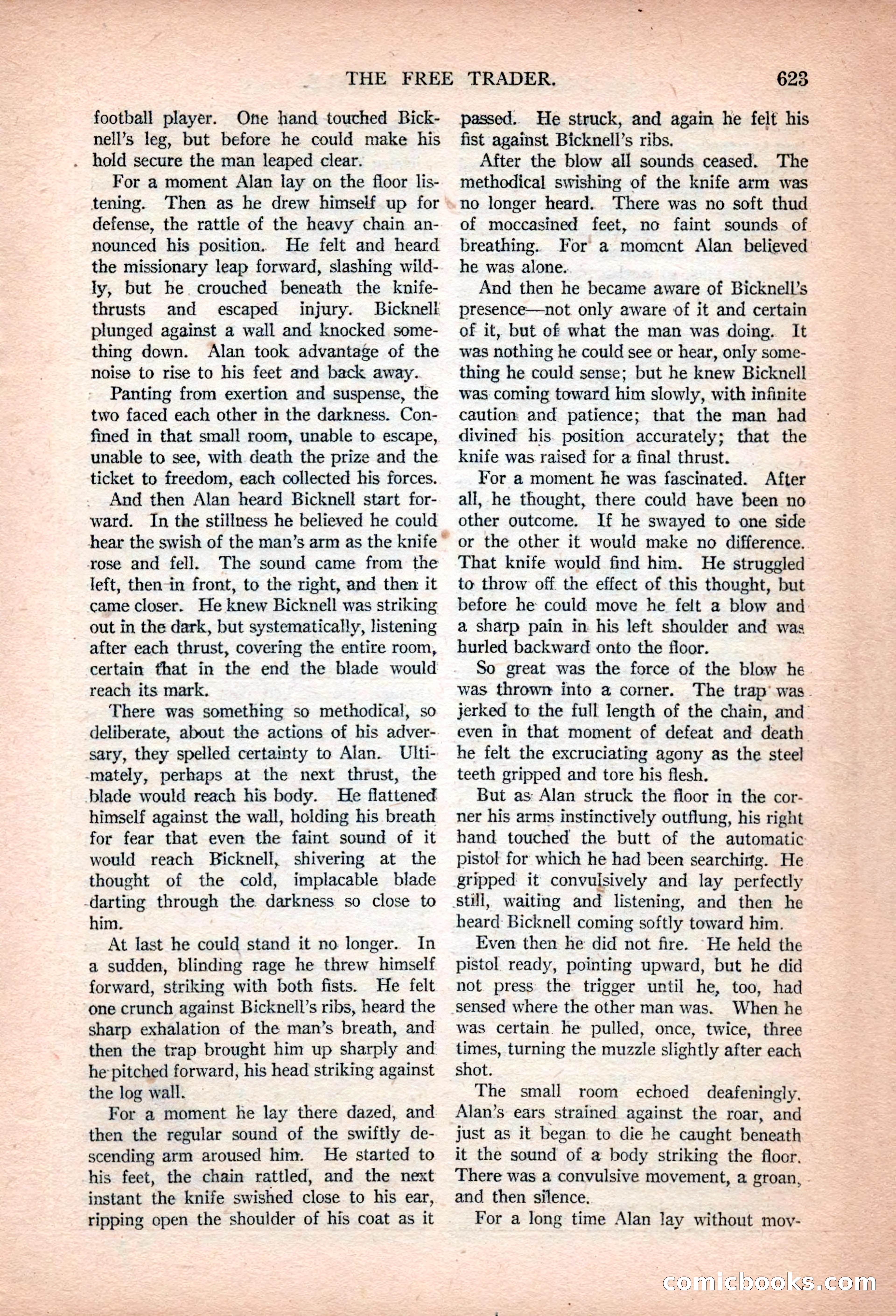 Argosy All-Story Weekly, January 13, 1923 — page 161 of 184